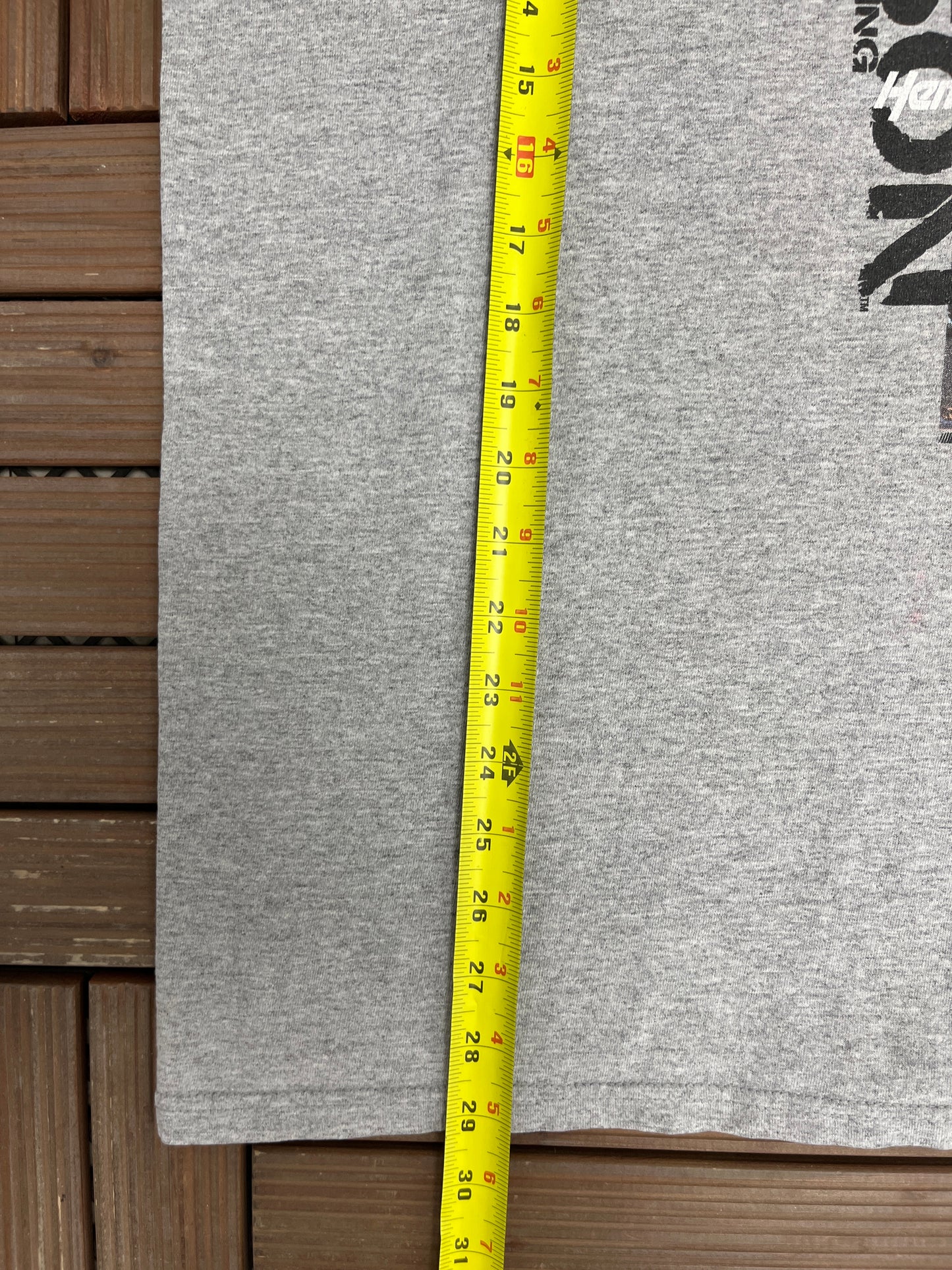 Jimmie Johnson Lowes Racing Team Graphic Tee | Size X-Large | Vintage 2000s NASCAR Racing Grey T-Shirt |