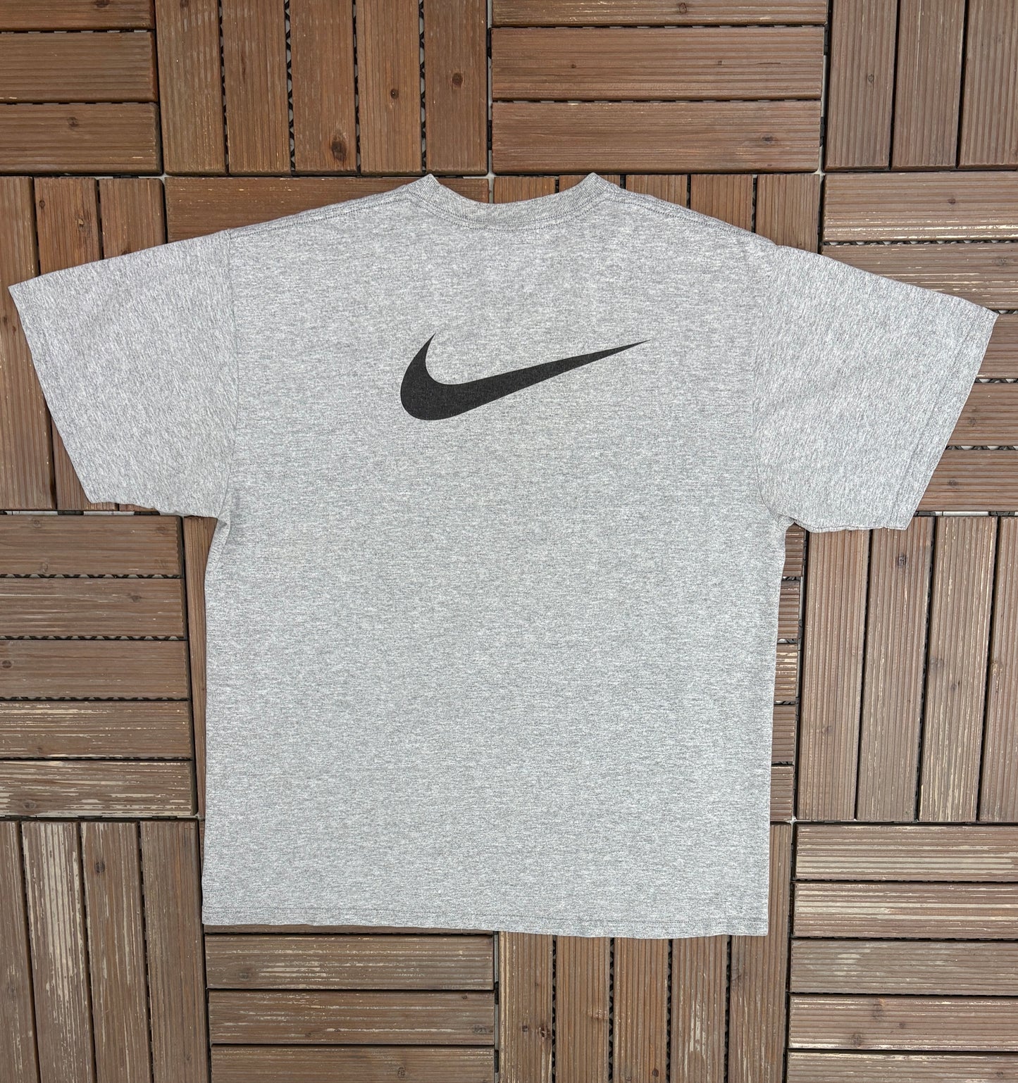 Oklahoma State Cowboys Basketball Graphic Tee | Size Large | Vintage 2000s College Nike Grey T-Shirt |