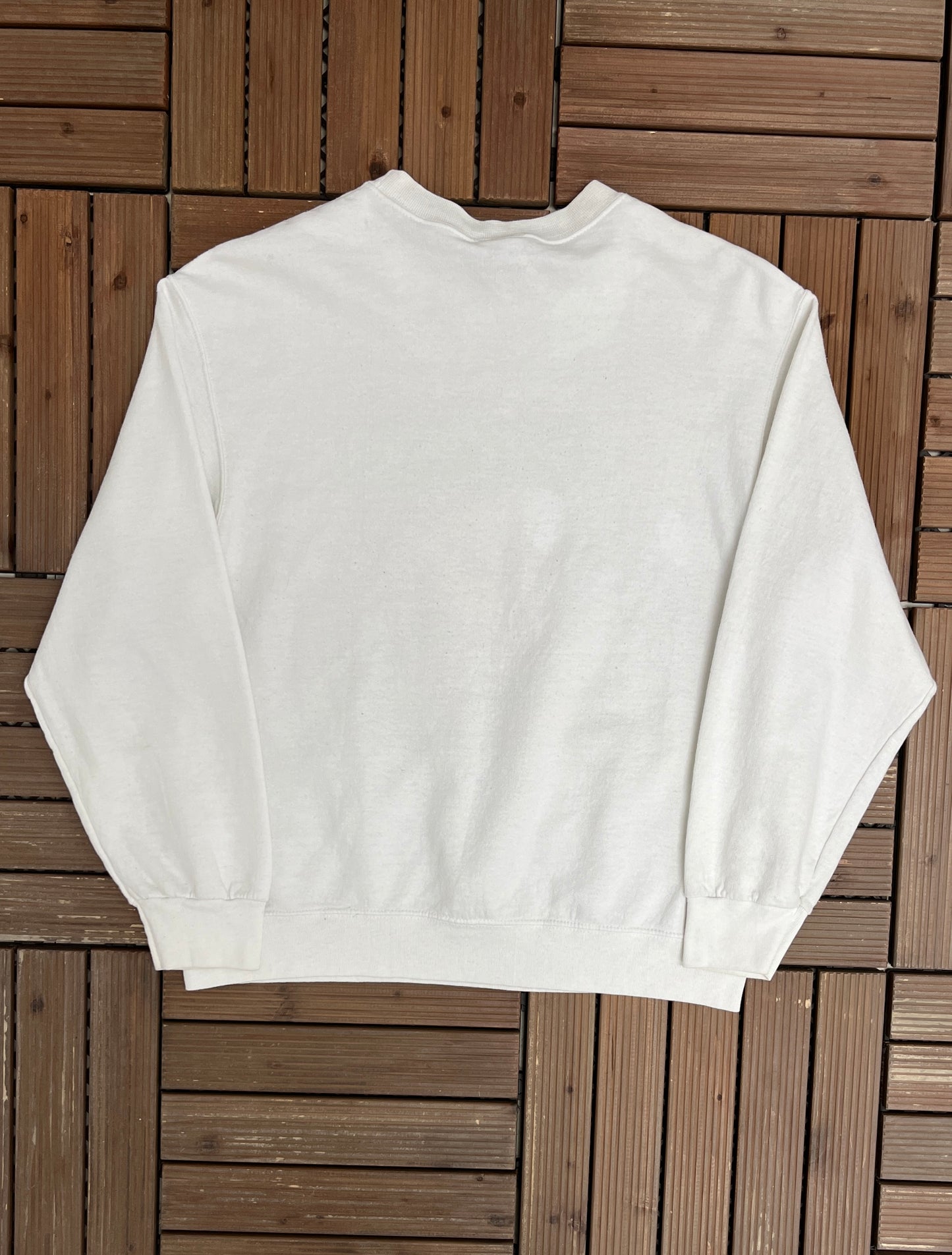 Tweety Bird I Am Your Favorite Gift! Graphic Crewneck | Size Medium | Vintage 1990s White Cartoon Promotional Sweater |