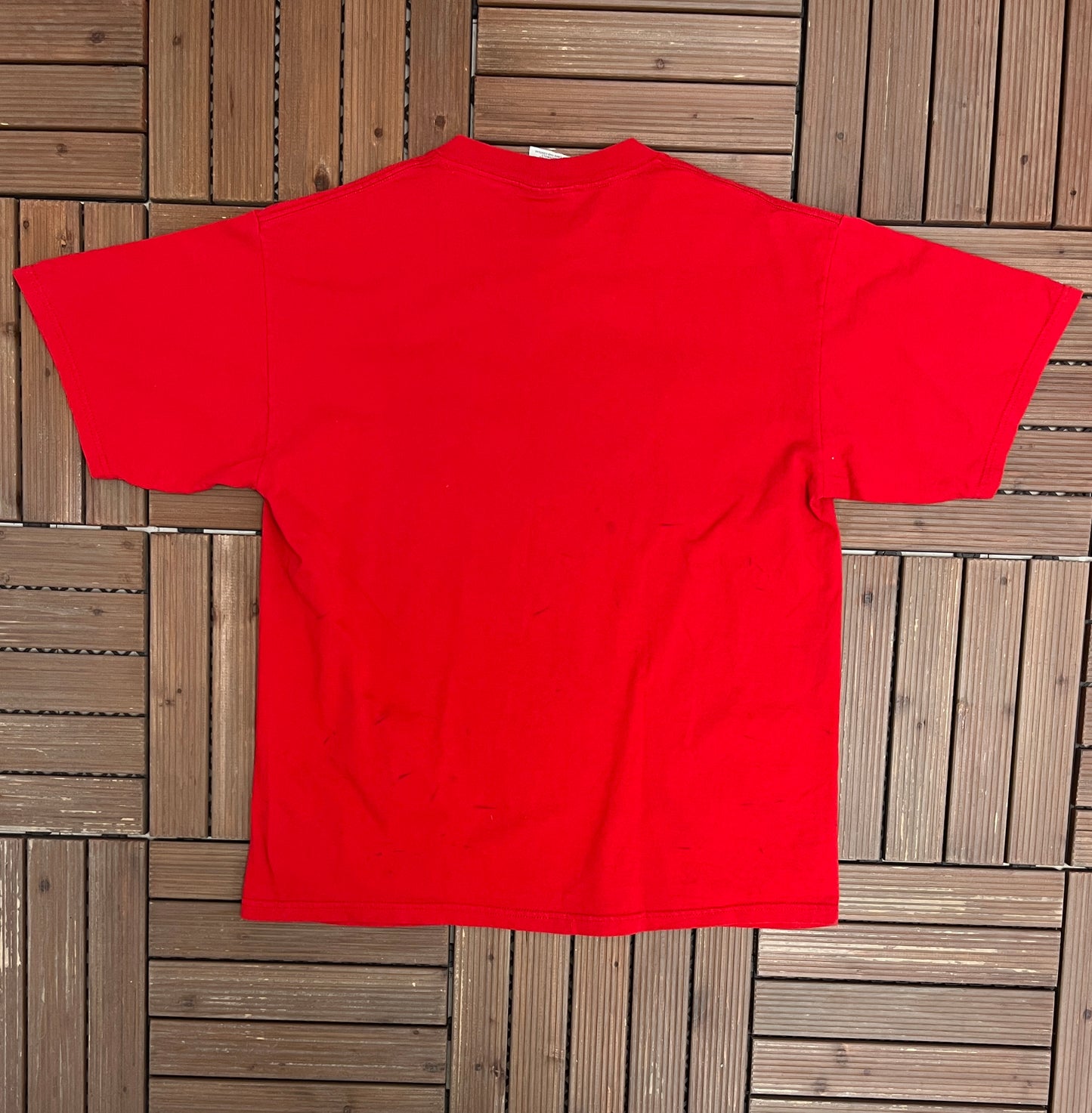 Ohio State Buckeyes 1999 Final Four Embroidered Graphic Tee | Size X-Large | Vintage 1990s College Sports Red T-Shirt |