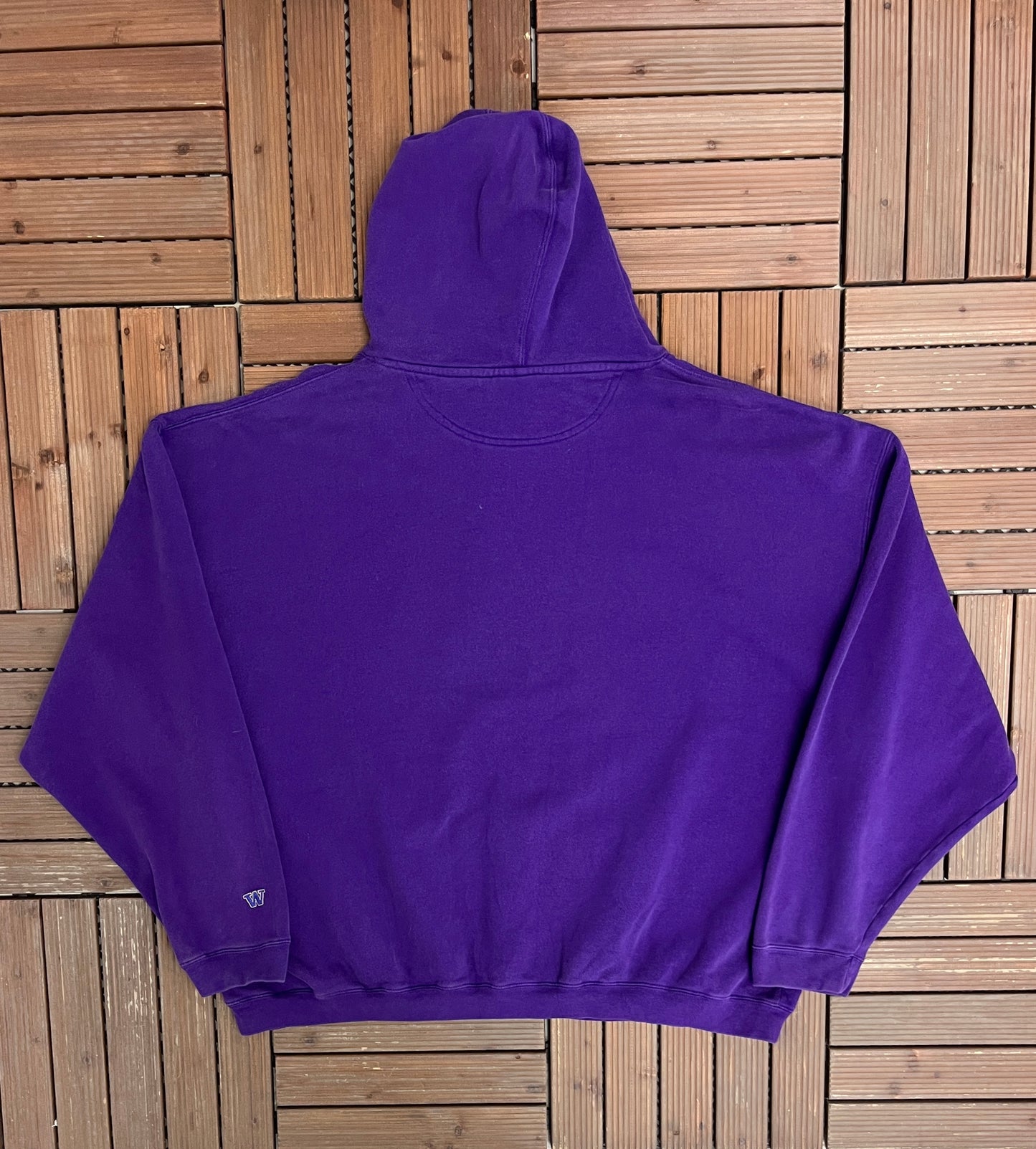 Washington Huskies Graphic Hoodie | Size XX-Large | Vintage 2000s College Purple Hoodie |