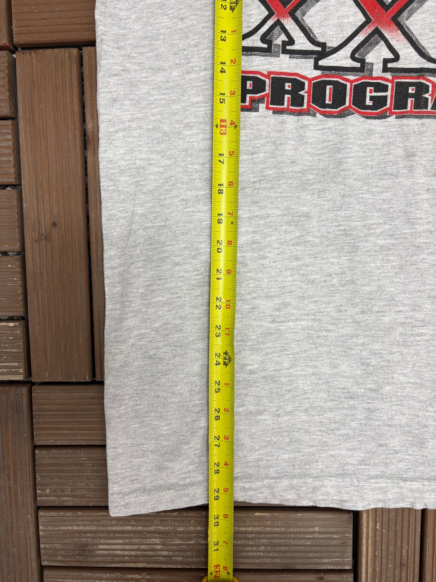 Property of D.A.R.E. Program Graphic Tee | Size Large | Vintage 1990s Promotional Grey T-Shirt |