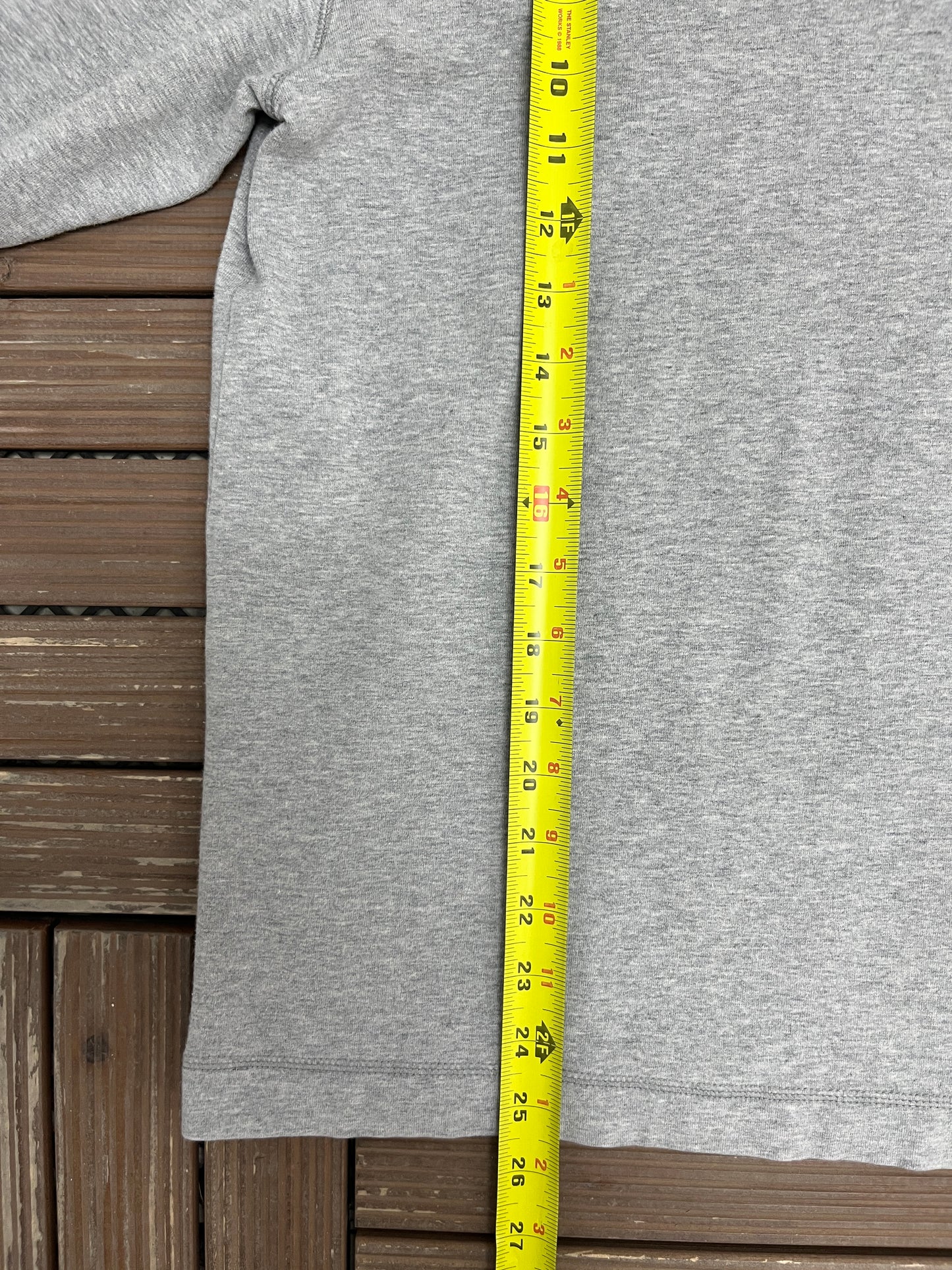 Nike Swoosh Mock Neck Graphic Tee | Size Large | Vintage 2000s Promotional Grey Long Sleeve |