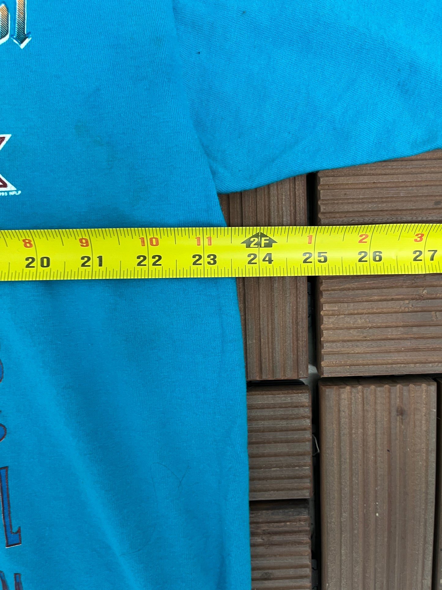Super Bowl XXX Graphic Tee | Size X-Large | Vintage 1990s Magic Johnson T's Teal T-Shirt | Made in USA |