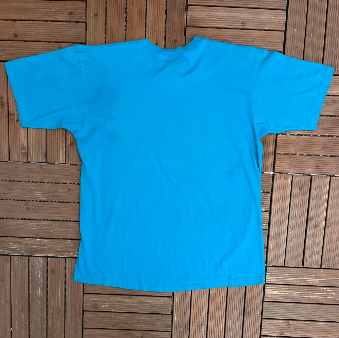 Super Bowl XXX Graphic Tee | Size X-Large | Vintage 1990s Magic Johnson T's Teal T-Shirt | Made in USA |