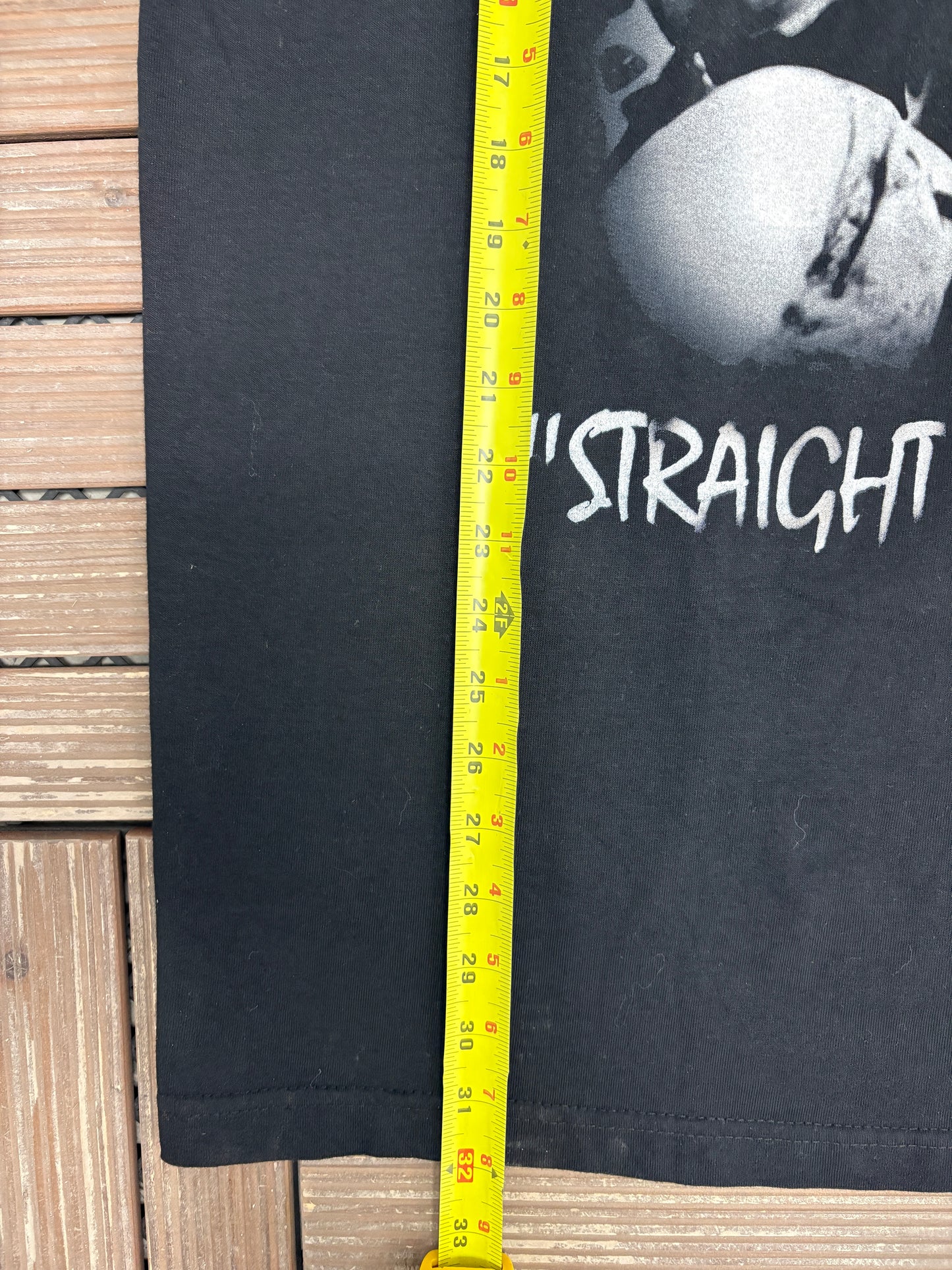 N.W.A. Straight Outta Compton Graphic Tee | Size XX-Large | Vintage 2000s Rap Music Black T-Shirt |