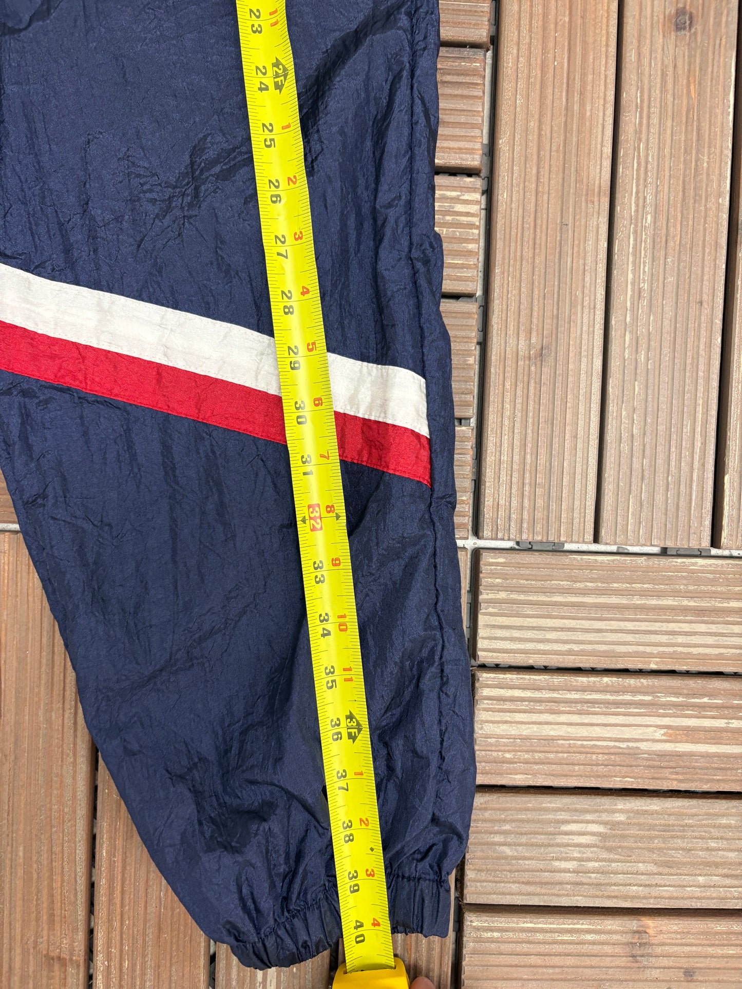 United States Olympics Graphic Track Pants | Size Ladies Small | Vintage 1990s Blue Track Pants |