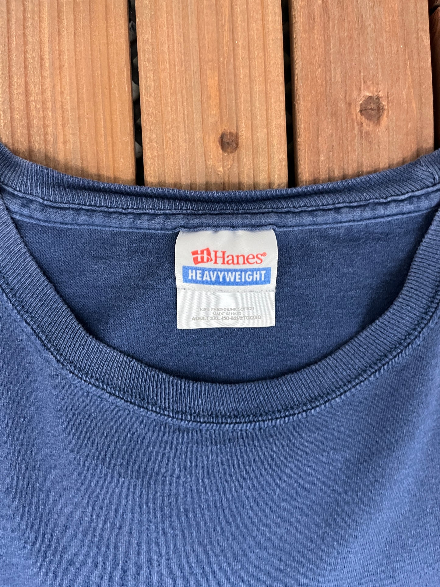 CSI: Las Vegas Unit Embroidered Graphic Tee | Size XX-Large | Vintage 2000s Promotional Blue T-Shirt |