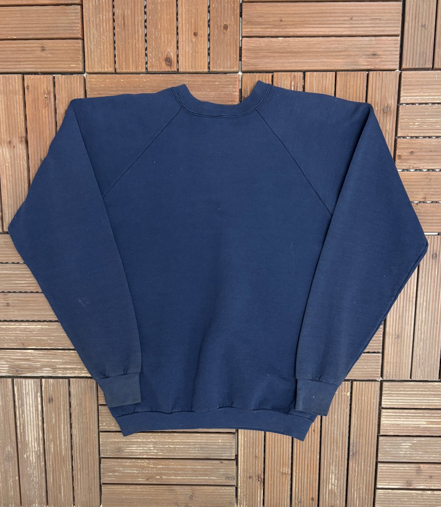 Kellogg Biological Station Michigan State University Graphic Crewneck | Size X-Large | Vintage 1980s College Blue Sweater |