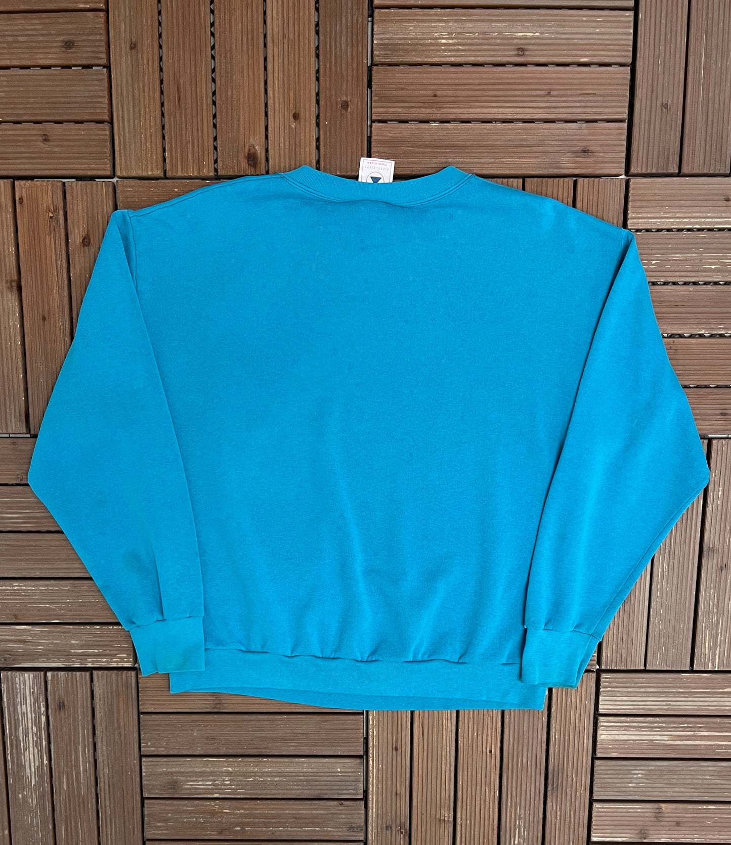 Maryland Tourist Attractions Graphic Crewneck | Size X-Large | Vintage 1990s Promotional Blue Sweater |