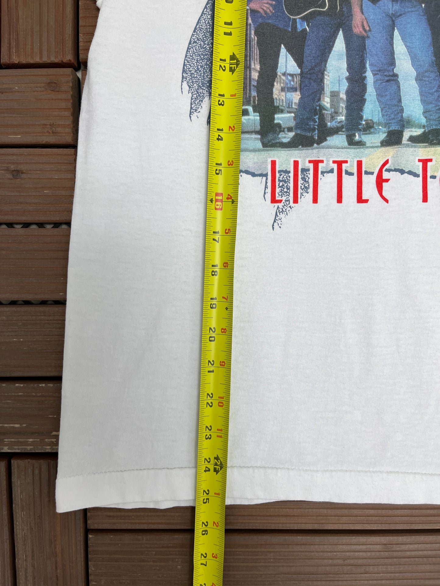 Little Texas God Blessed Texas Graphic Tee | Size Large | Vintage 1990s Single Stitch Country Music White T-Shirt |