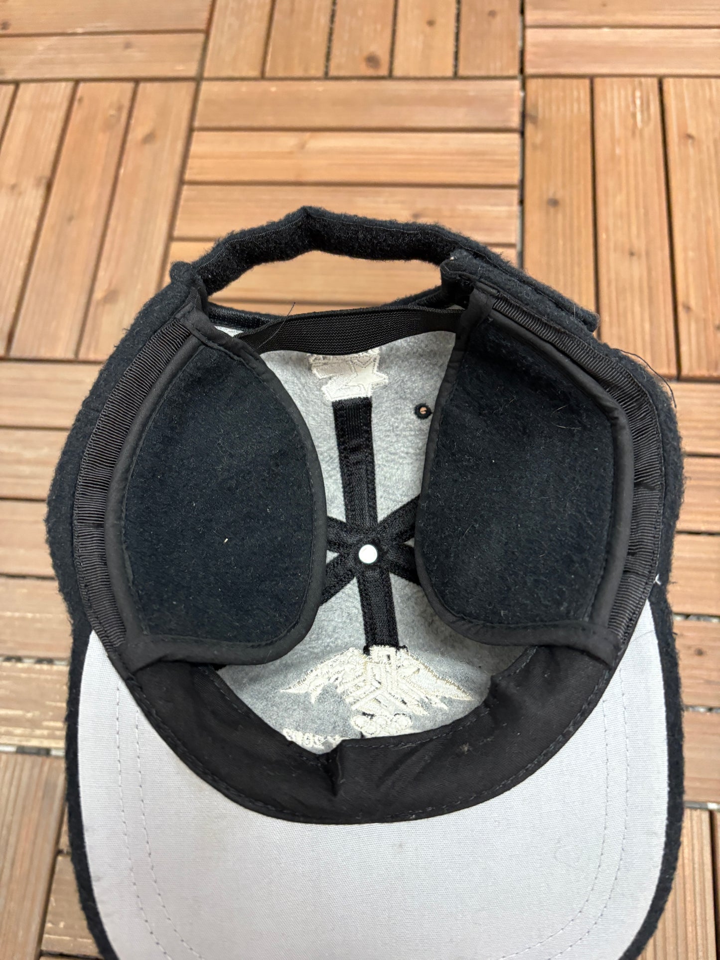 Salt Lake City Olympics 2002 Graphic Hat | Strap Back | Vintage 2000s Starter Black Cap |