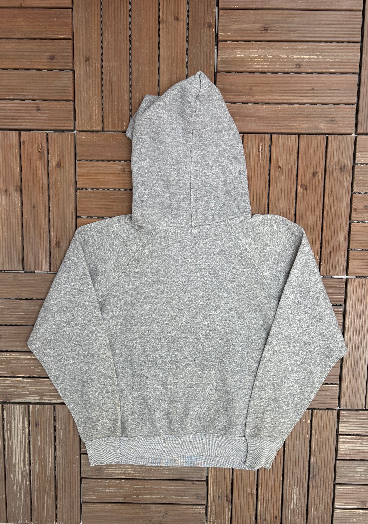 University of Michigan Wolverines Graphic Hoodie | Size Small | Vintage 1990s College Grey Sweatshirt |