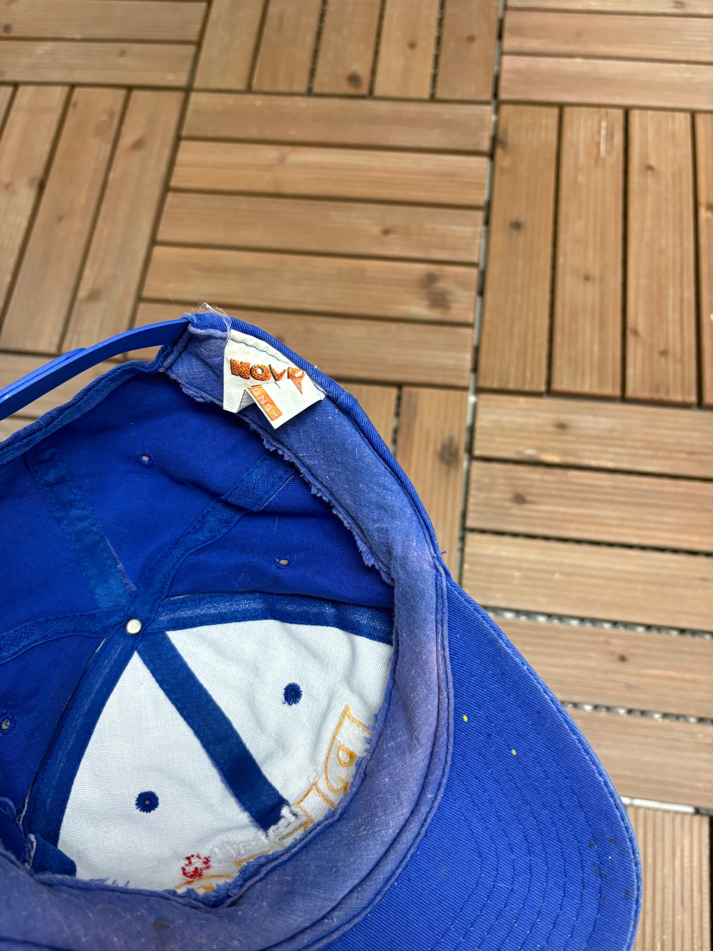 Labatt Blue Graphic Hat | Snap Back | Vintage 1990s Promotional Blue Cap |