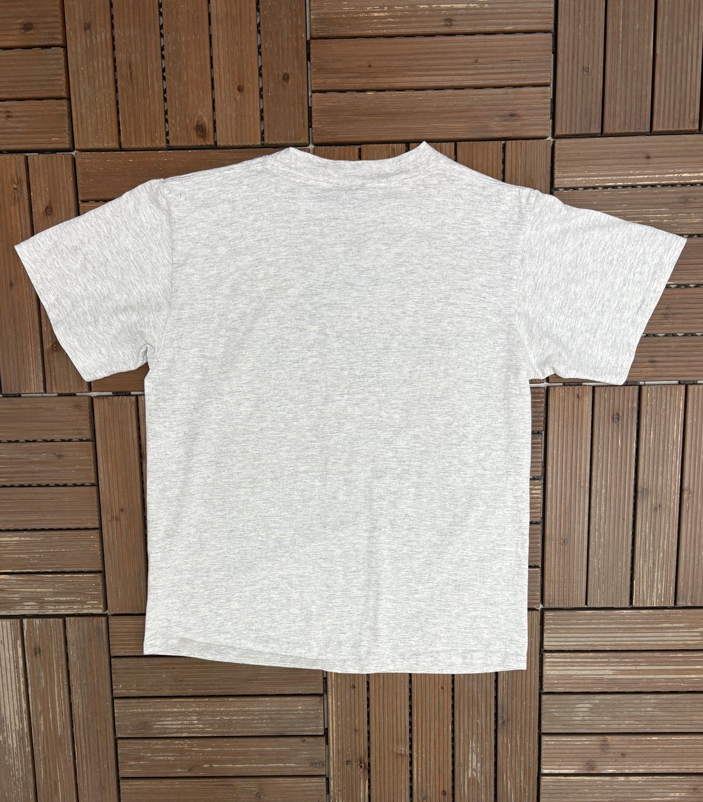 In The Bleachers Golf Graphic Tee | Size Large | Vintage 1990s Promotional Funny Grey T-Shirt |