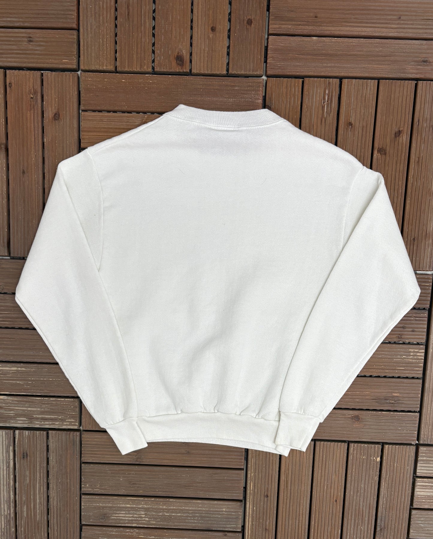 Green Bay Packers Super Bowl XXXI Champions Graphic Crewneck | Size Small | Vintage 1990s NFL Football White Sweater |