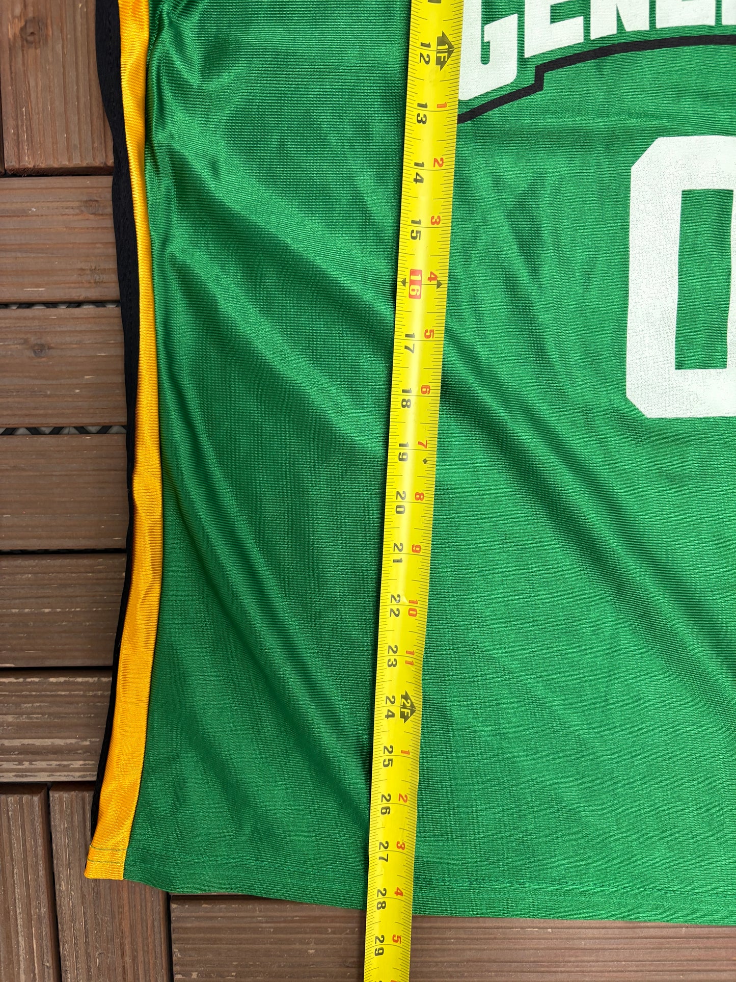 Washington Generals Basketball Jersey | Size Large | Vintage 1990s Basketball Green Jersey |