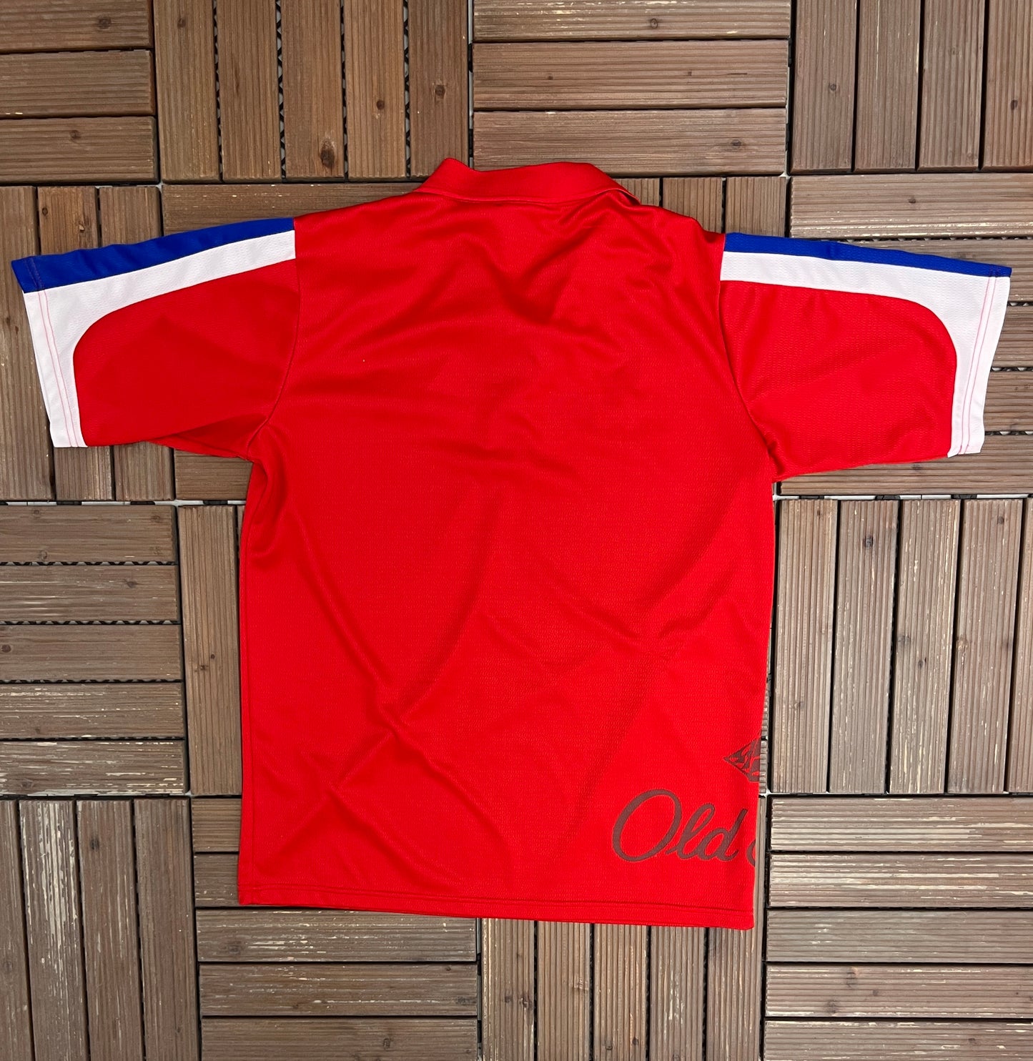 Tony Stewart Old Spice NASCAR Graphic Jersey | Size Large | Vintage 2000s NASCAR Racing Red T-Shirt |