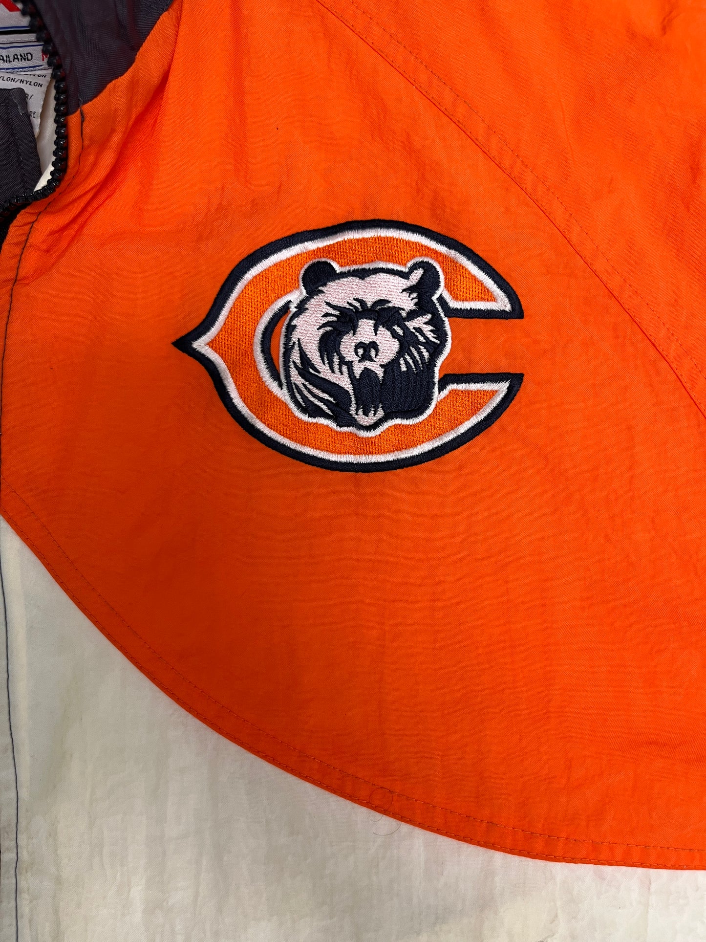 Chicago Bears Puffer Jacket | Size Medium | Vintage 1990s NFL Football Pro Line Apex One Jacket |