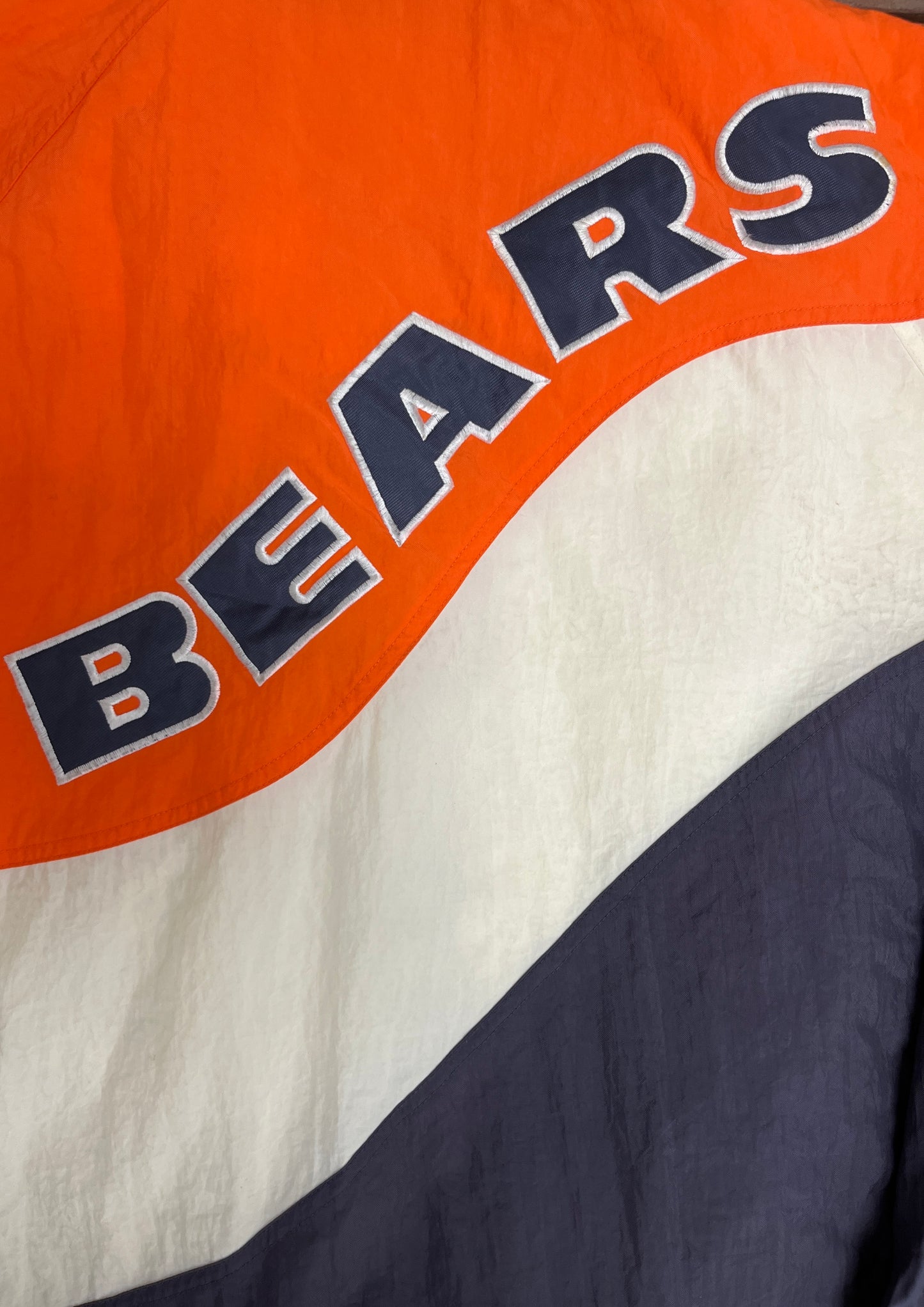 Chicago Bears Puffer Jacket | Size Medium | Vintage 1990s NFL Football Pro Line Apex One Jacket |