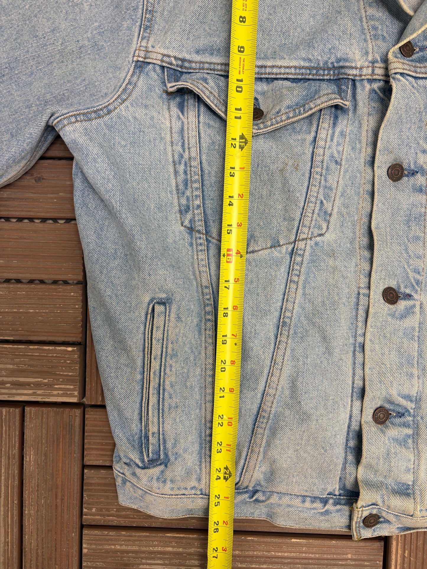Levi's 75525-4834 Blue Denim Jacket | Size X-Large | Vintage 1990s Blue Jean Jacket |