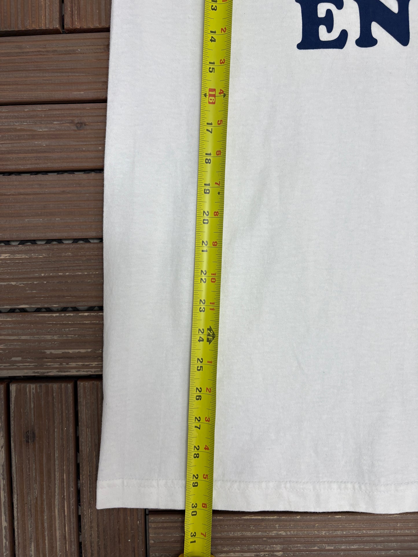 Boston Red Sox Envy Graphic Tee | Size Large | Vintage 2000s MLB Baseball White T-Shirt |