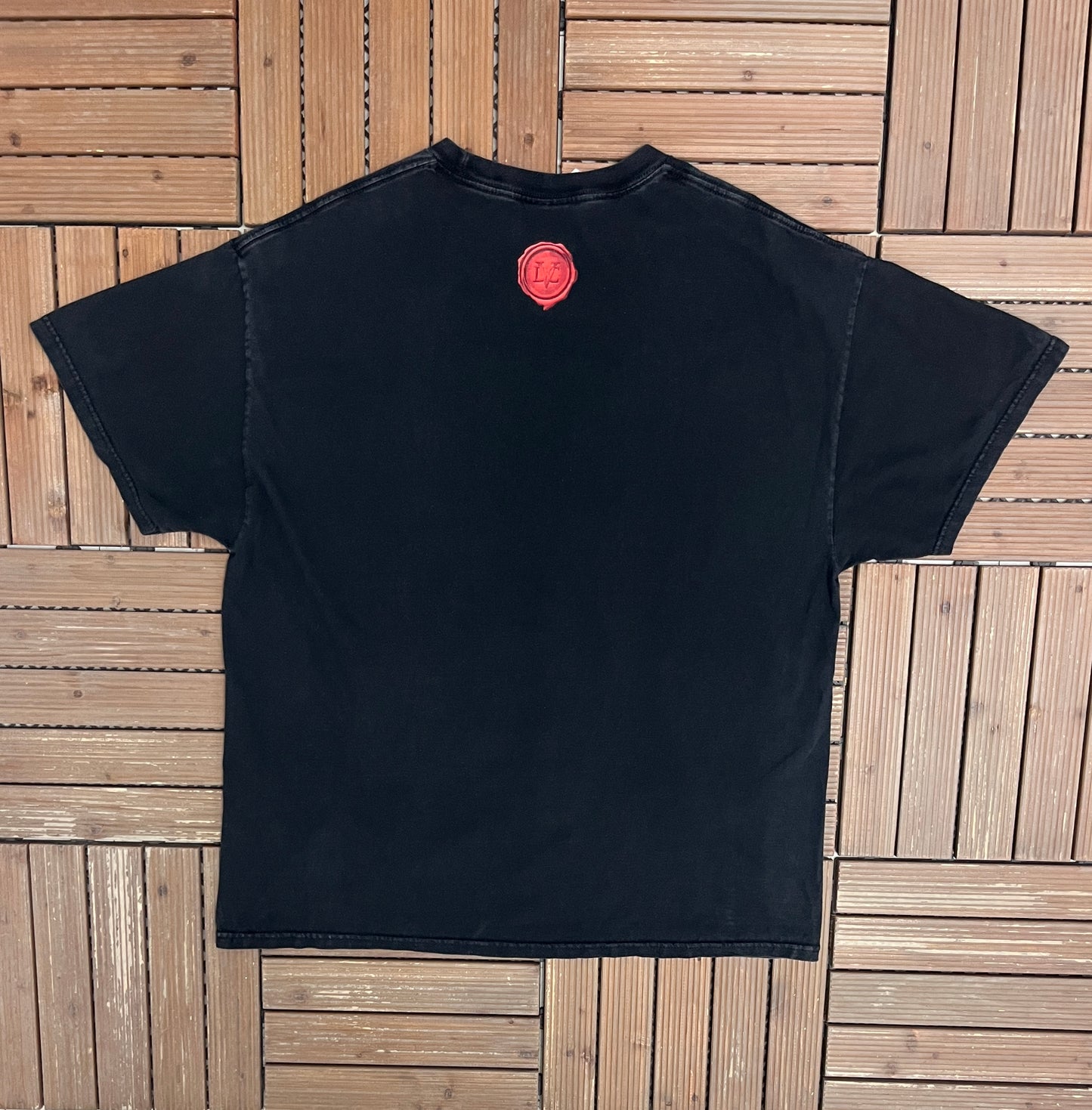 So Dark The Con Of Man The Da Vince Code Graphic Tee | Size XX-Large | Vintage 2000s Promotional Black T-Shirt |