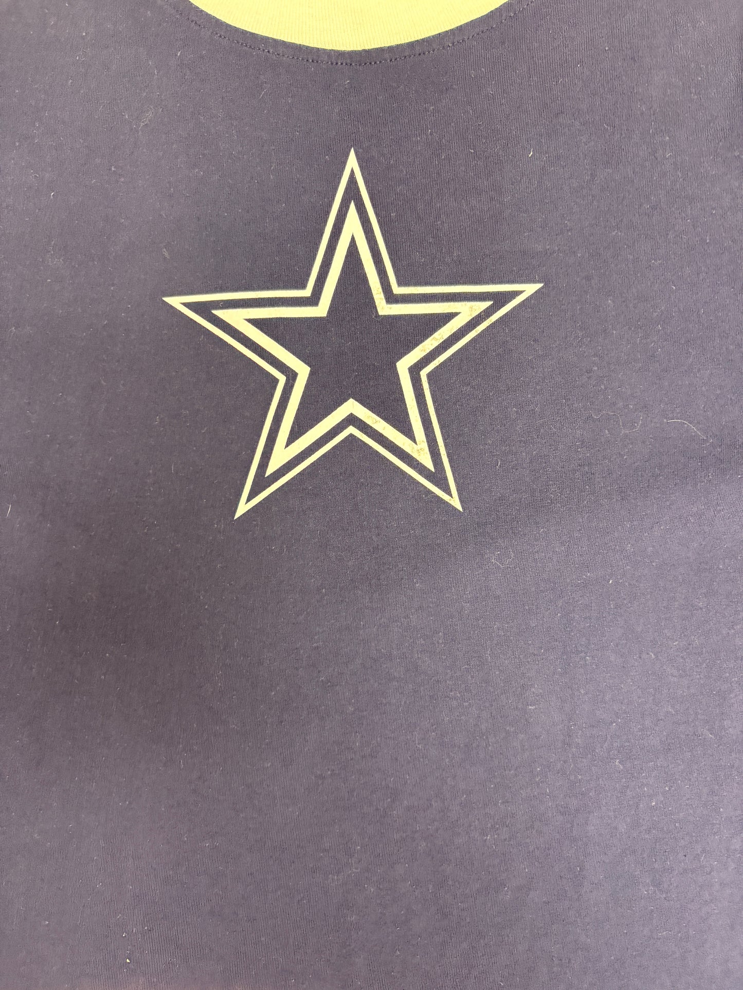 Dallas Cowboys Graphic Tee | Size X-Large | Vintage 2000s NFL Football Blue T-Shirt |