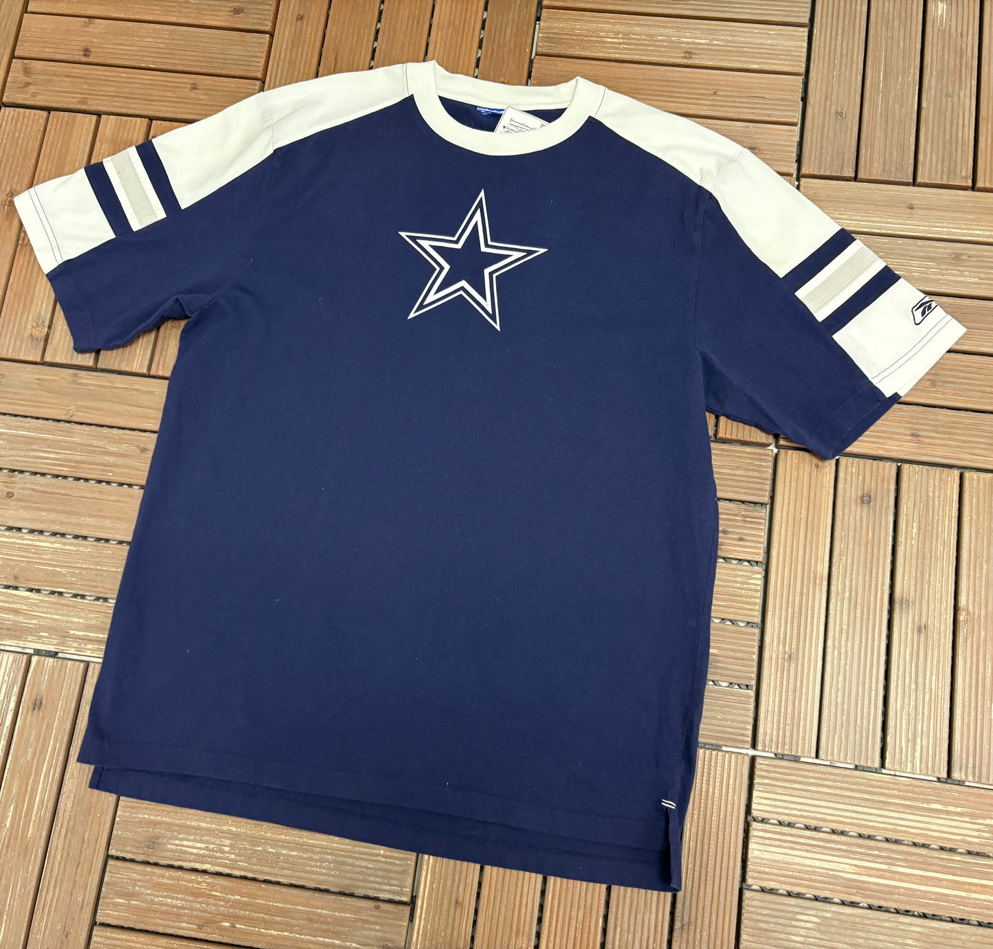 Dallas Cowboys Graphic Tee | Size X-Large | Vintage 2000s NFL Football Blue T-Shirt |