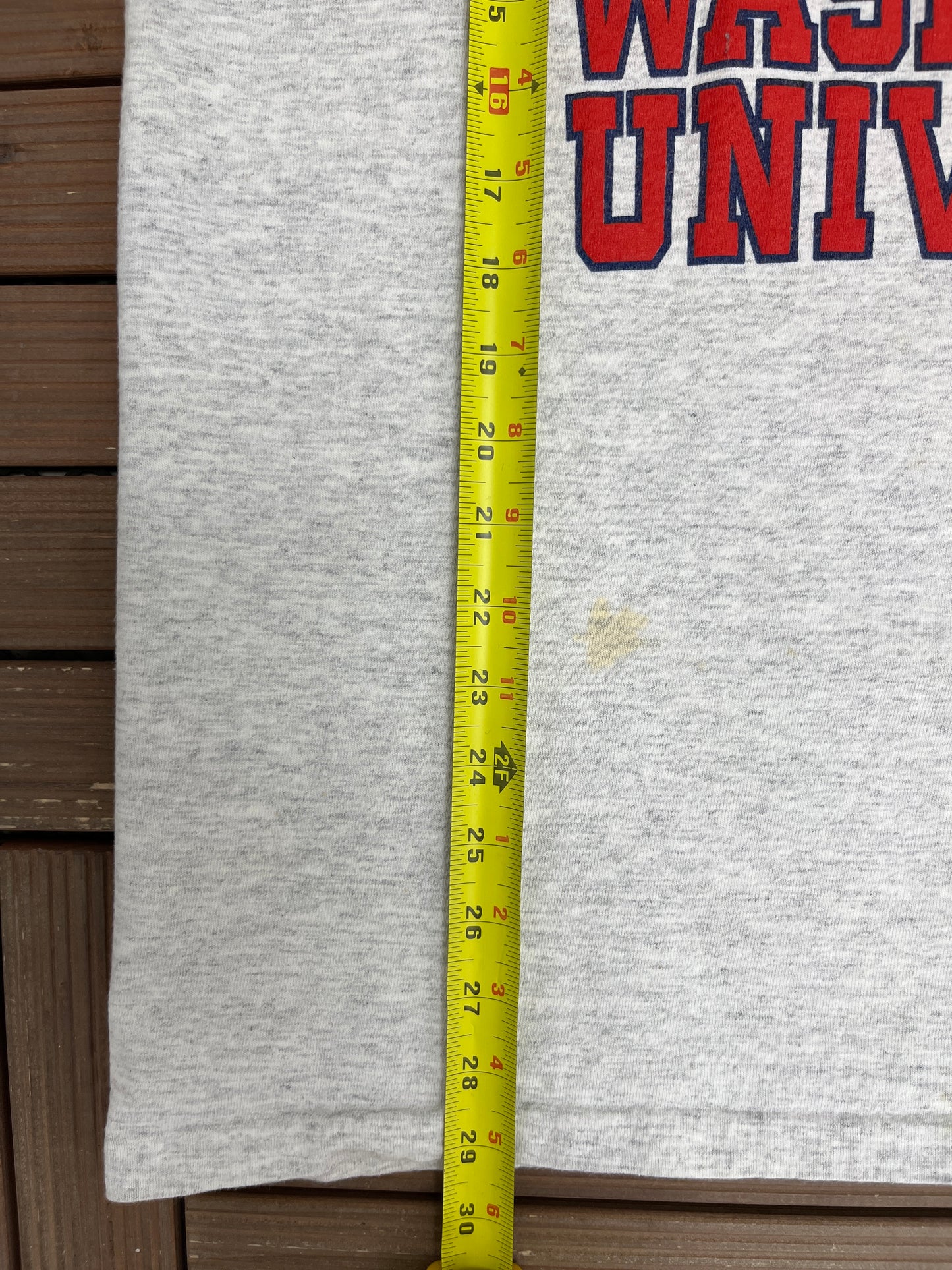 Western Washington Vikings Graphic Tee | Size XX-Large | Vintage 1990s College Grey T-Shirt |