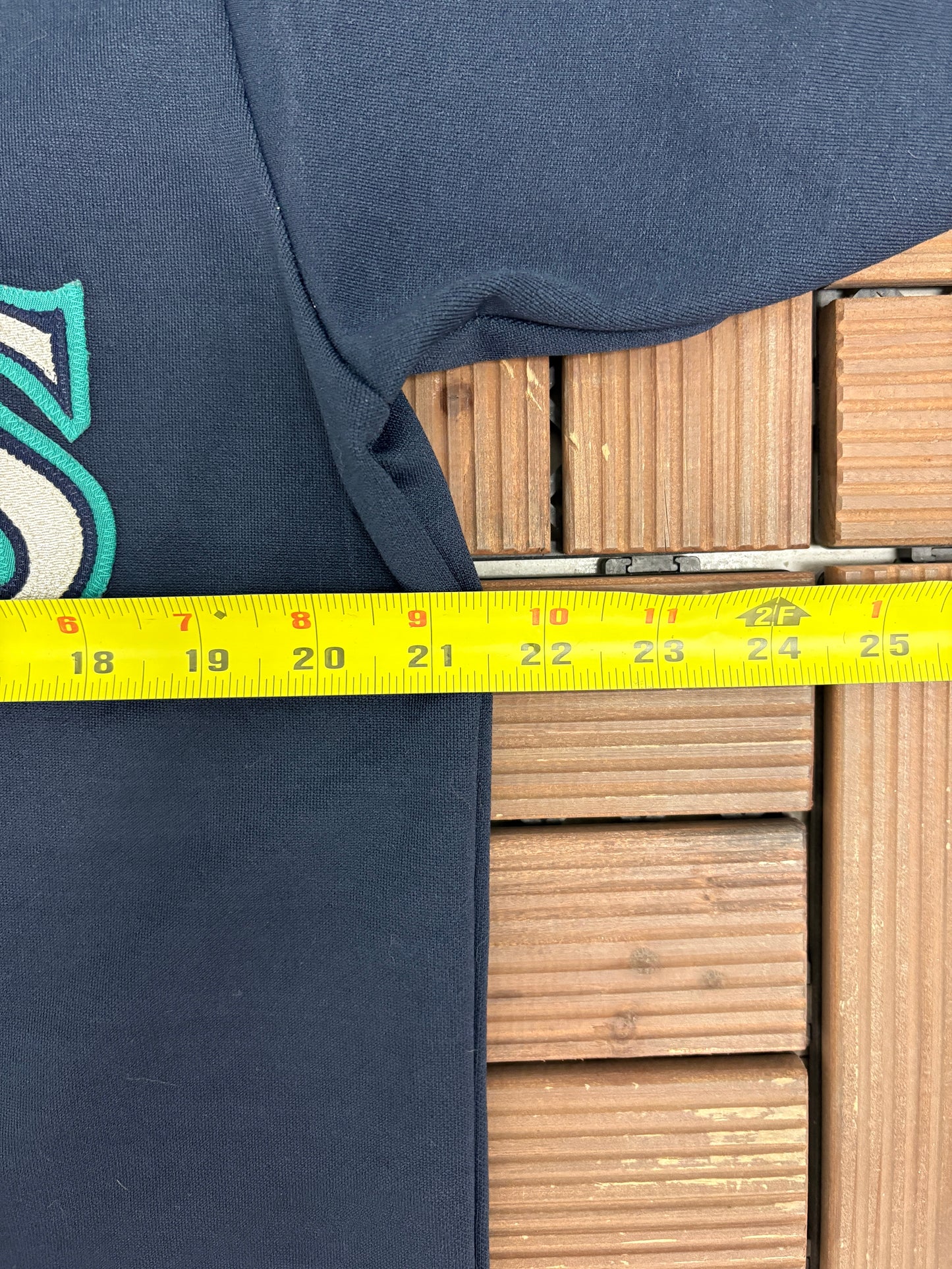 Seattle Mariners Kenji Johjima Baseball Jersey | Size Medium | Vintage 2000s MLB Baseball Blue Jersey |