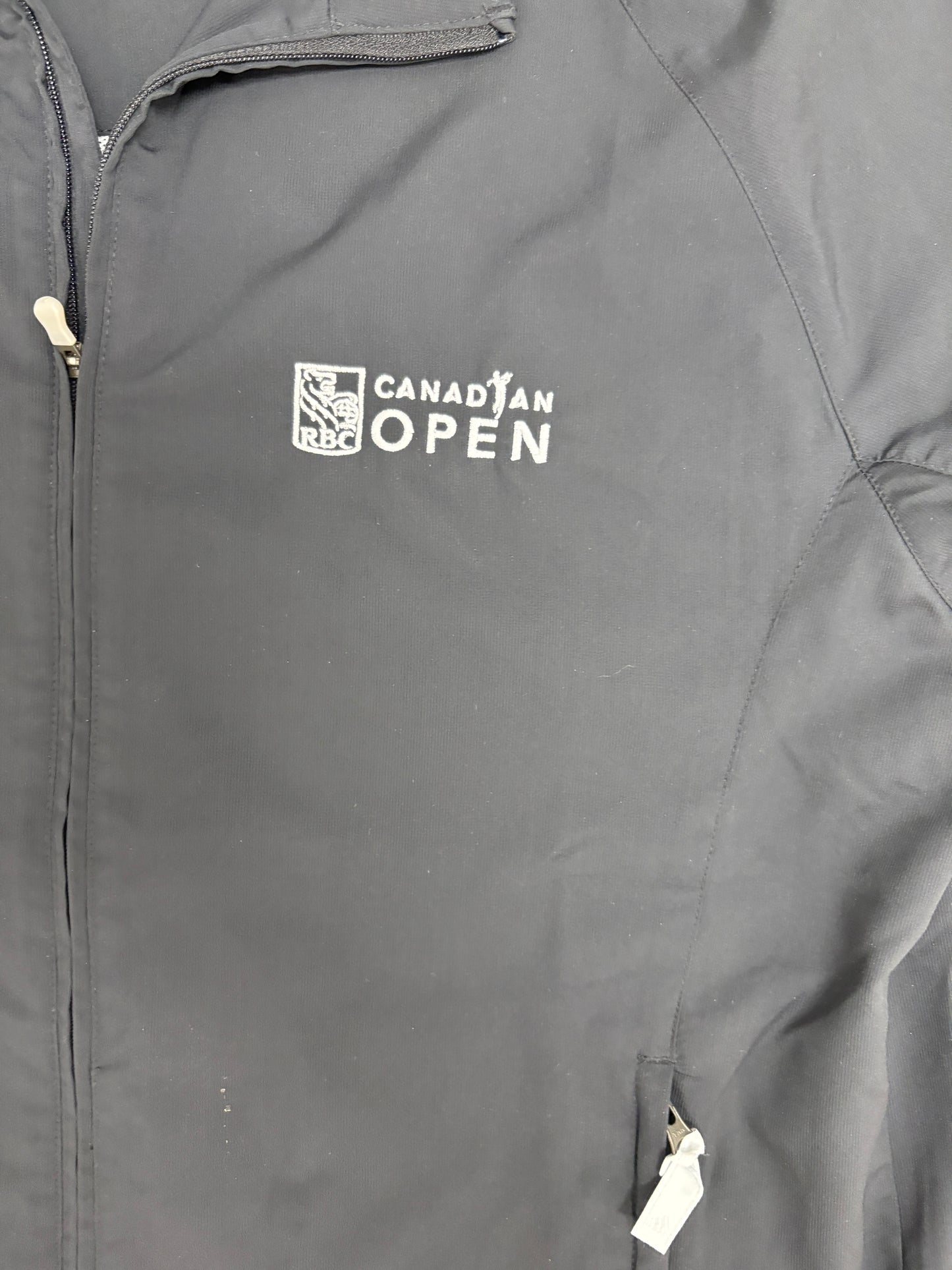 RBC Canadian Open Golf Graphic Windbreaker | Size Large | Retro Golf Short Sleeve Jacket |