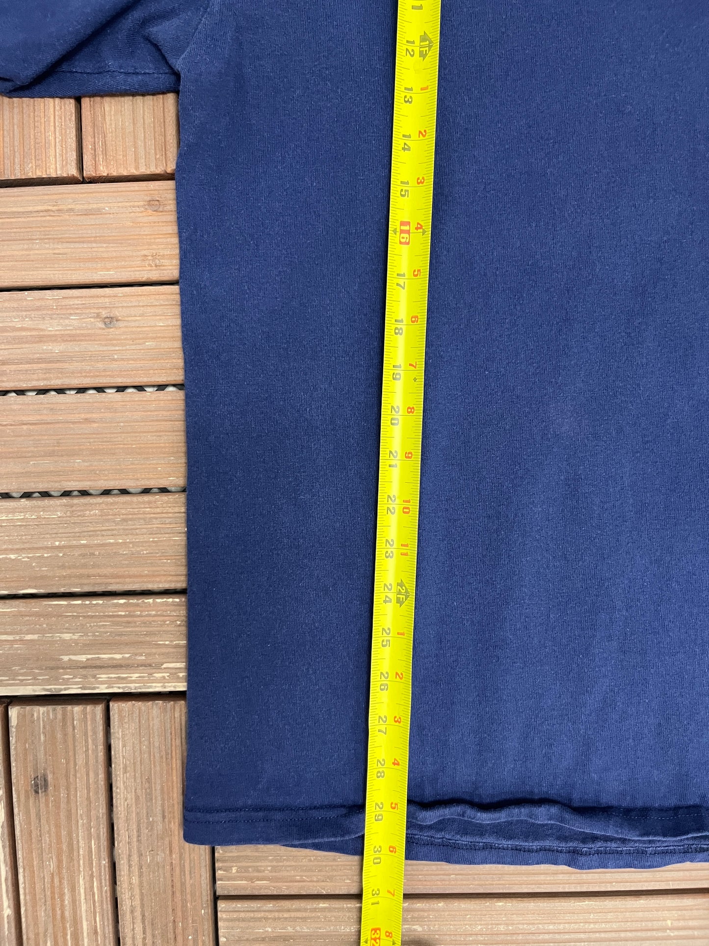 Penn State Nittany Lions Nike Graphic Tee | Size X-Large | Vintage 1990s College Blue Long Sleeve |