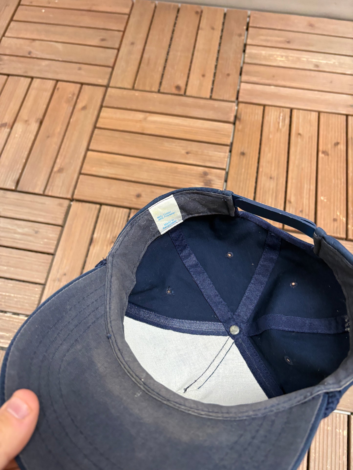 Prince Gallitzin State Park Graphic Hat | Snap Back | Vintage 1990s Tourist Blue Cap |