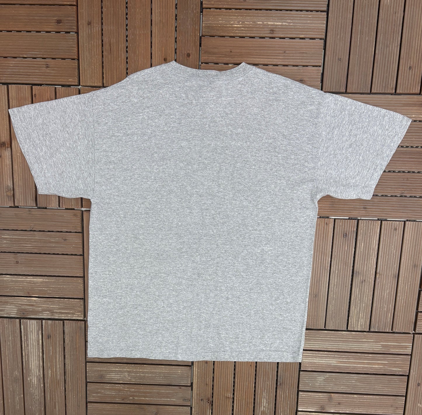 The Three Stooges Graphic Tee | Size XX-Large | Vintage 2000s Promotional Grey T-Shirt |