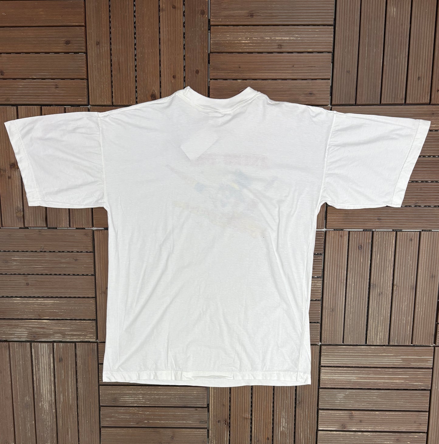 Astro Pop Lollipops Graphic Tee | One Size Fits All | Vintage 1990s Candy White Promotional T-Shirt |