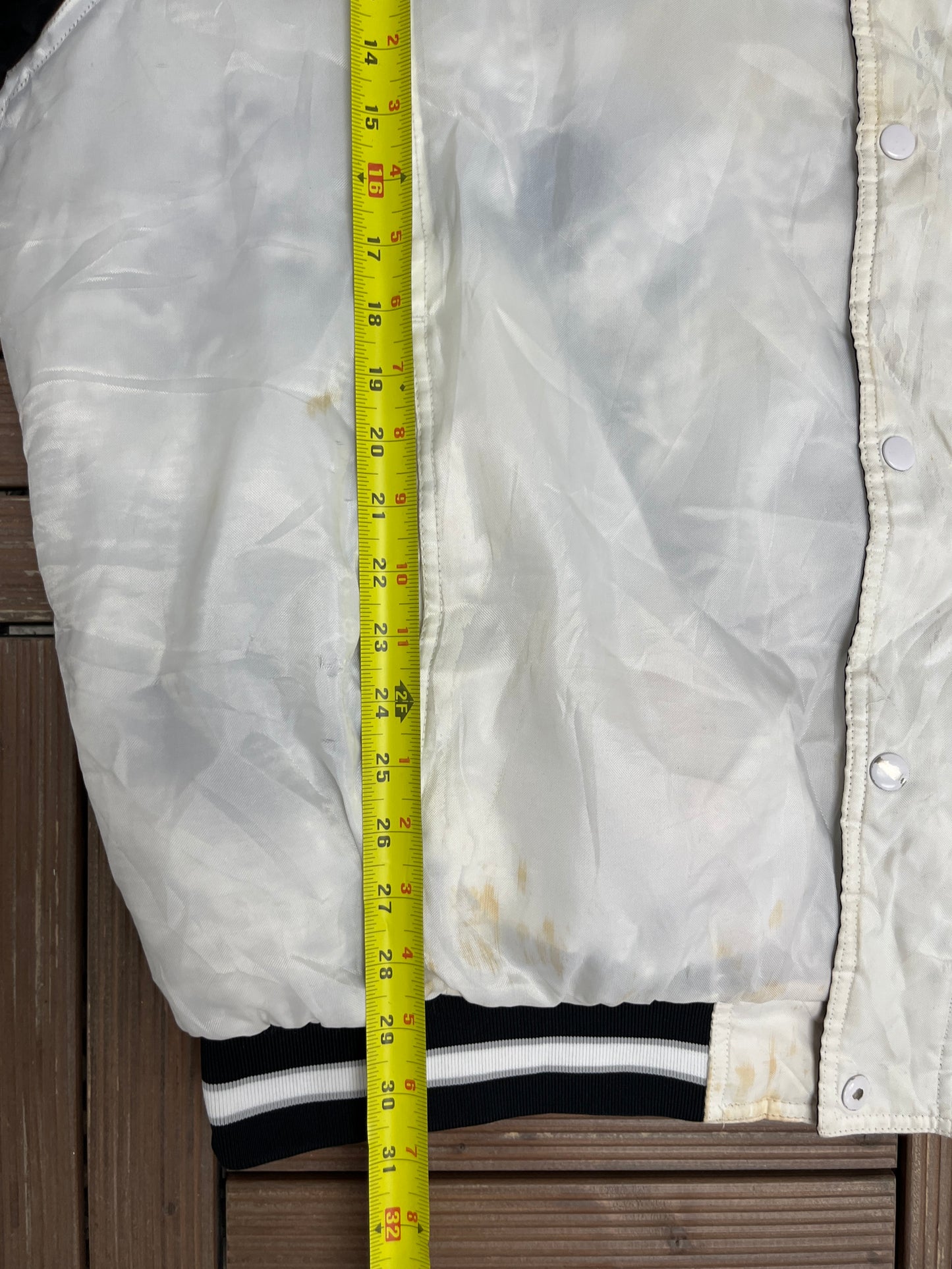 Oakland Raiders Puffer Jacket | Size XX-Large | Vintage 1990s NFL Football White Jacket |