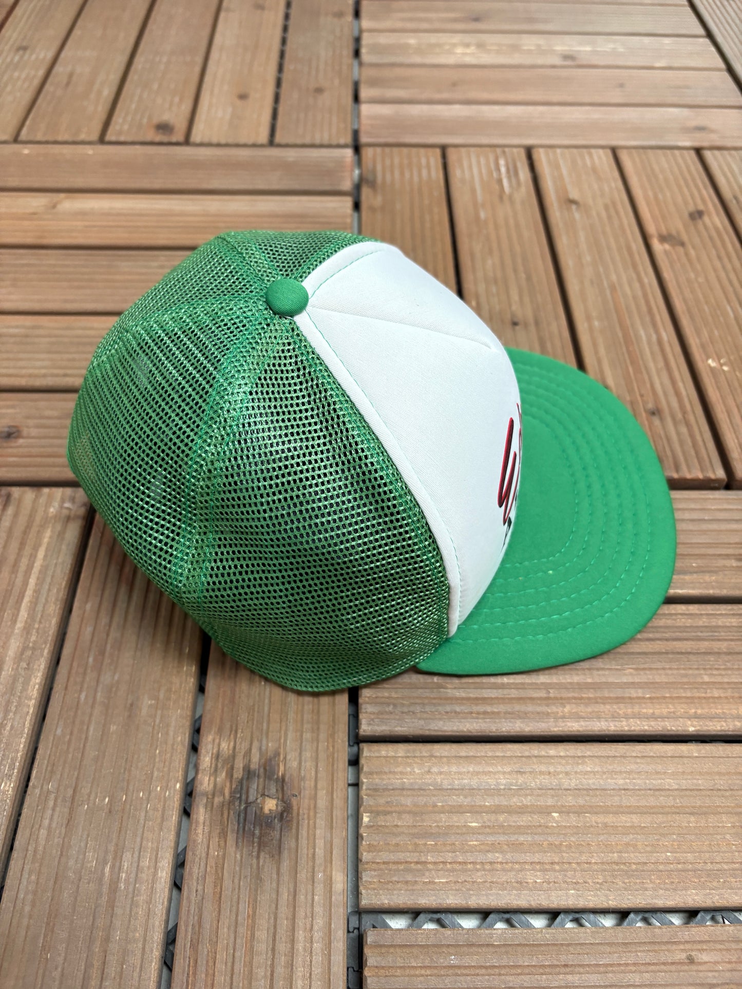 Edmonton, Alberta Graphic Hat | Snap Back | Vintage 1990s Tourist Promotional Trucker Cap |