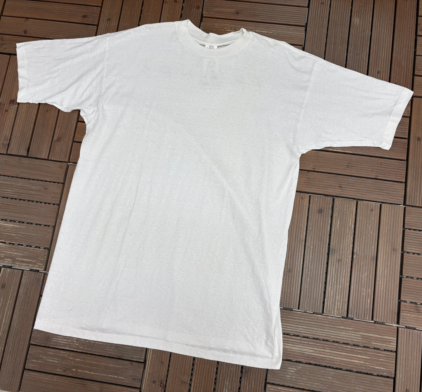 Friends Sitcom Graphic Tee | Size X-Large | Vintage 1990s Promotional Single Stitch White T-Shirt |