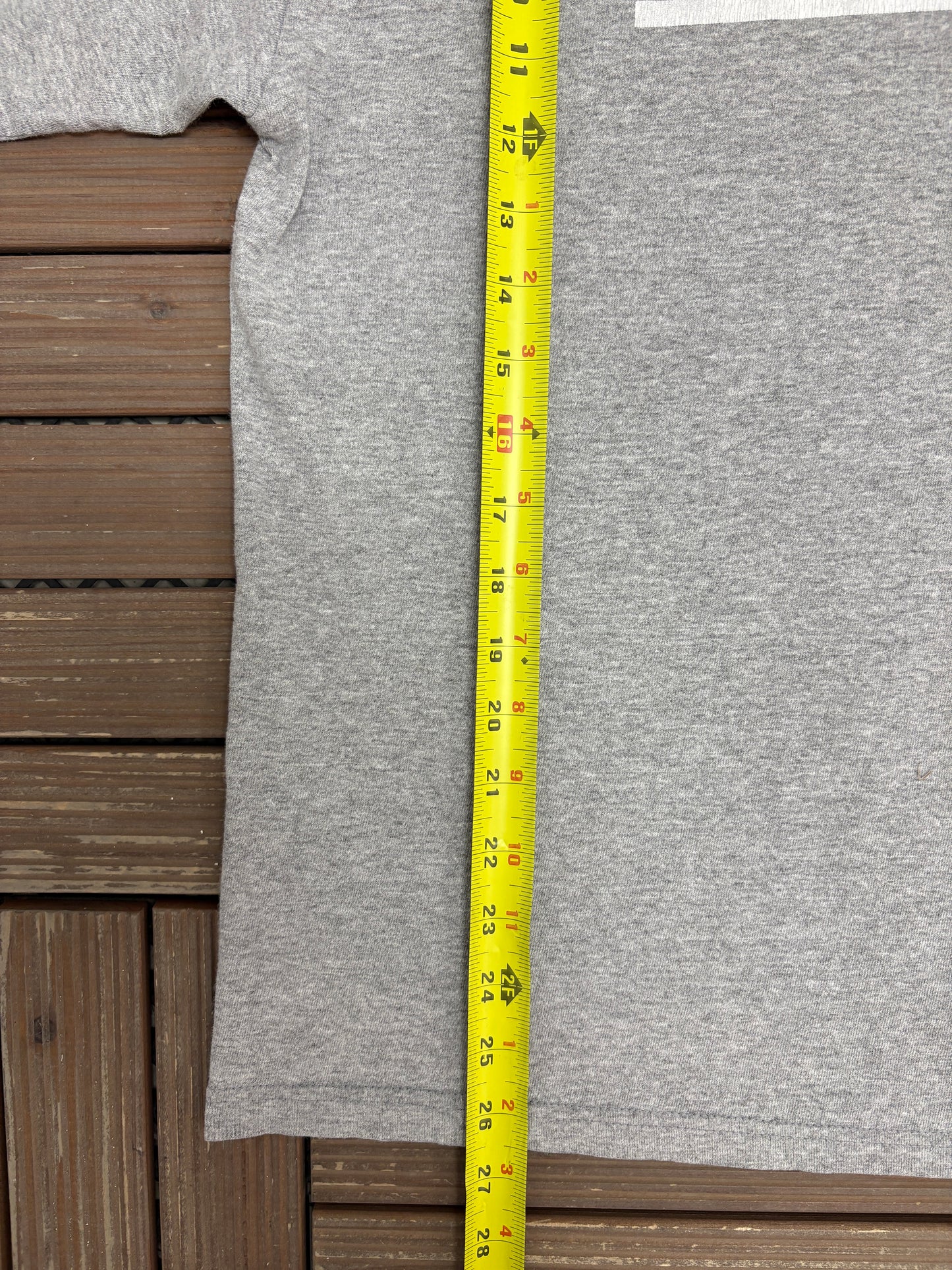 United States Navy Accelerate Your Life Graphic Tee | Size X-Large | Vintage 1990s Military Grey Long Sleeve |