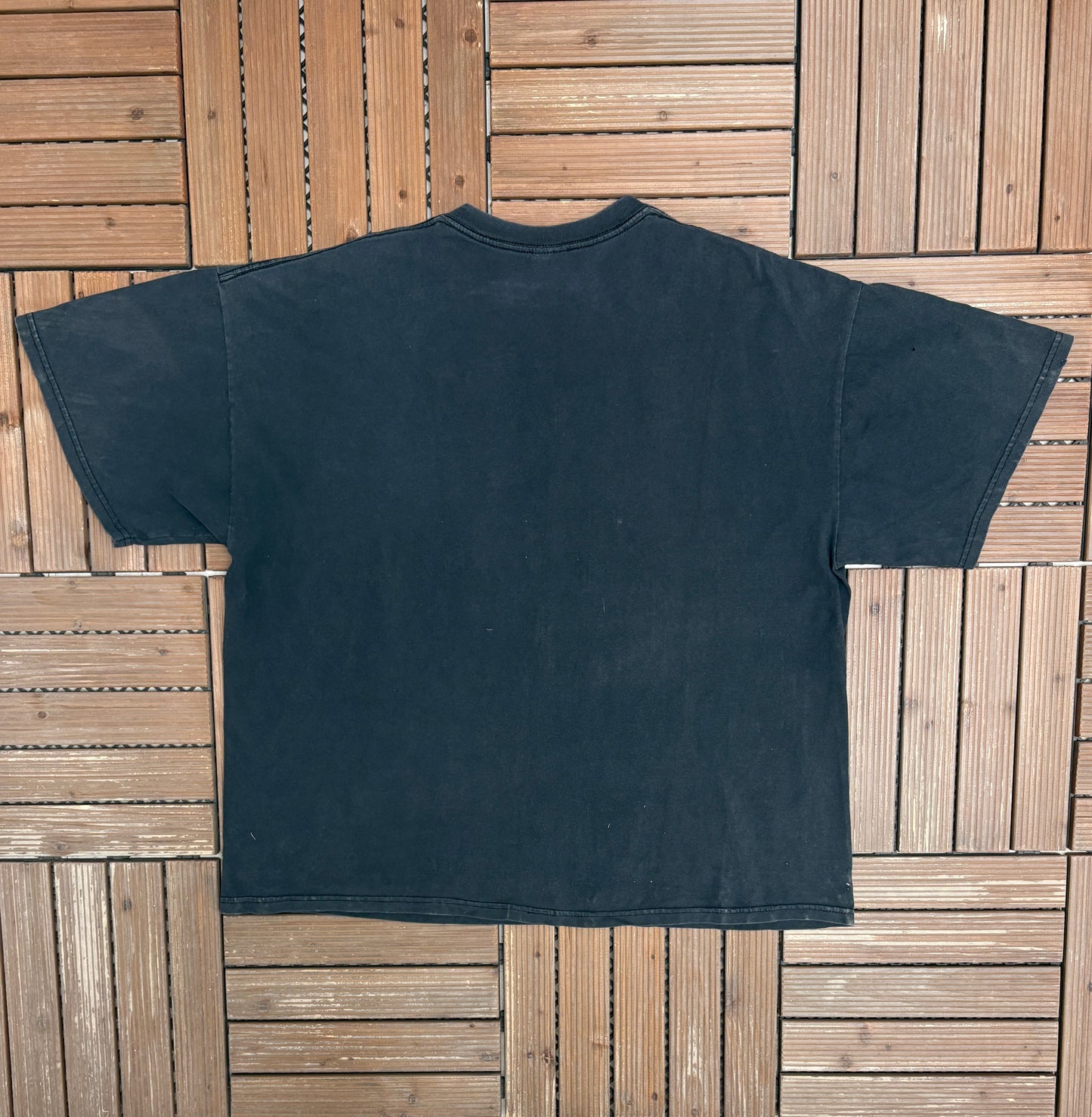 Tiger & Cubs Graphic Tee | Size XX-Large | Vintage 2000s Promotional Black T-Shirt |