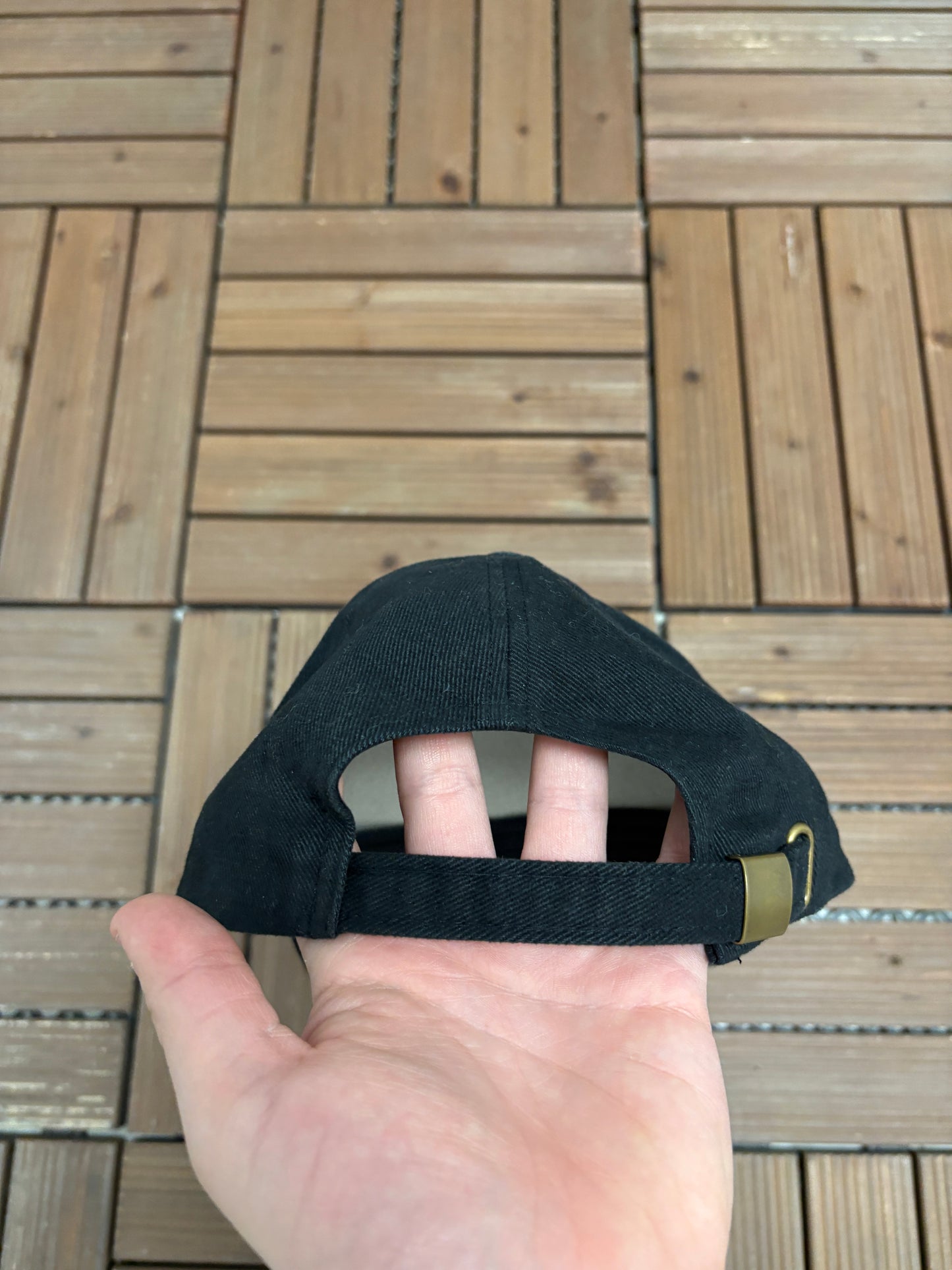 Fastrax Moffat Tunnel Graphic Hat | Metal Clasp | Vintage 2000s Promotional Black Cap |