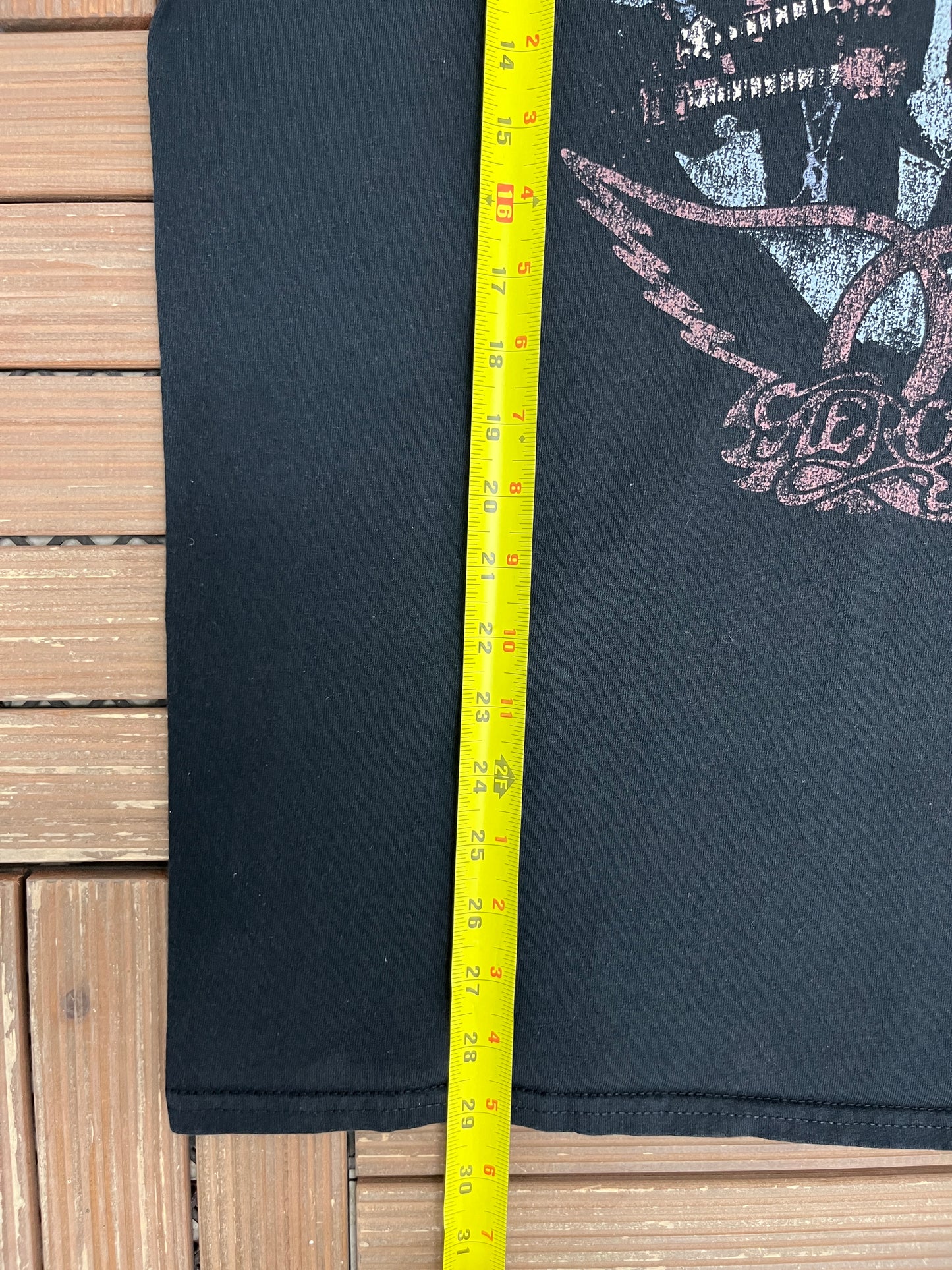 Aerosmith Dream On 1973 Graphic Tee | Size X-Large | Vintage 2000s Rock Band Black T-Shirt |