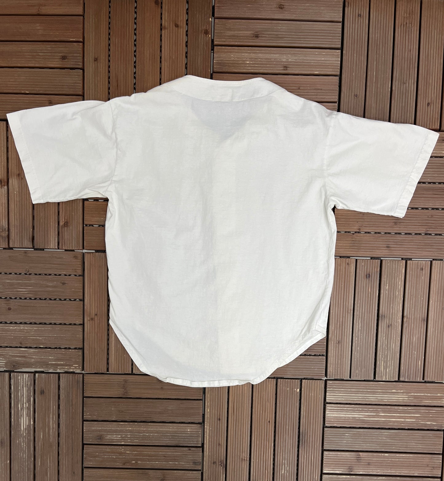 Hooters Baseball Graphic Jersey | Size Large | Vintage 1990s White Promotional Jersey |