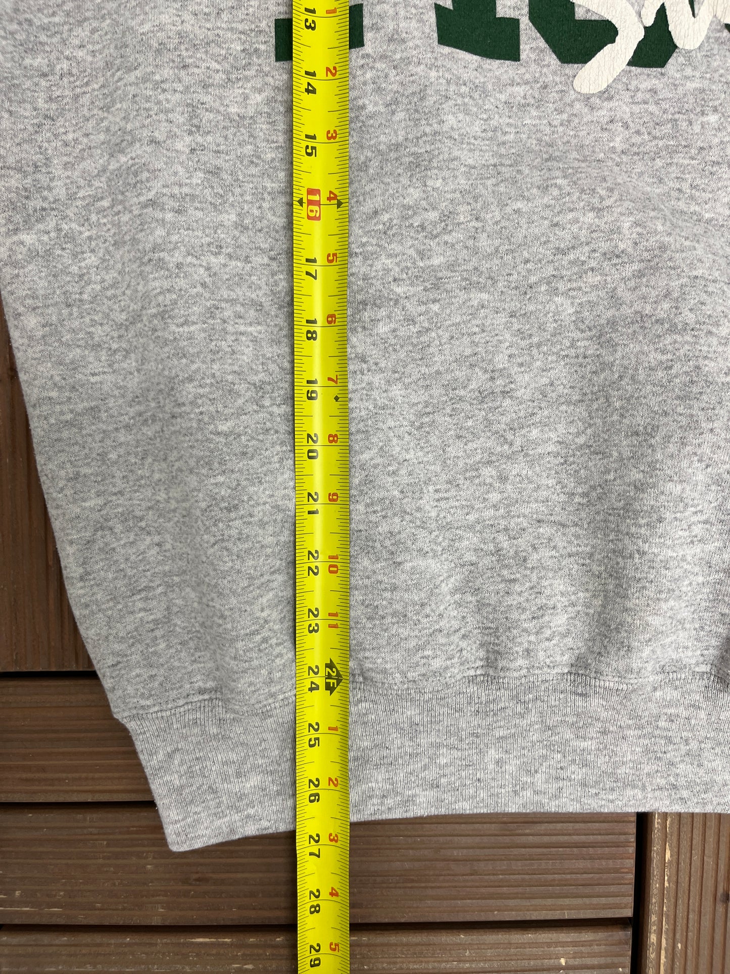 Michigan State Spartans Graphic Crewneck | Size X-Large | Vintage 1990s College Sports Grey Sweater |