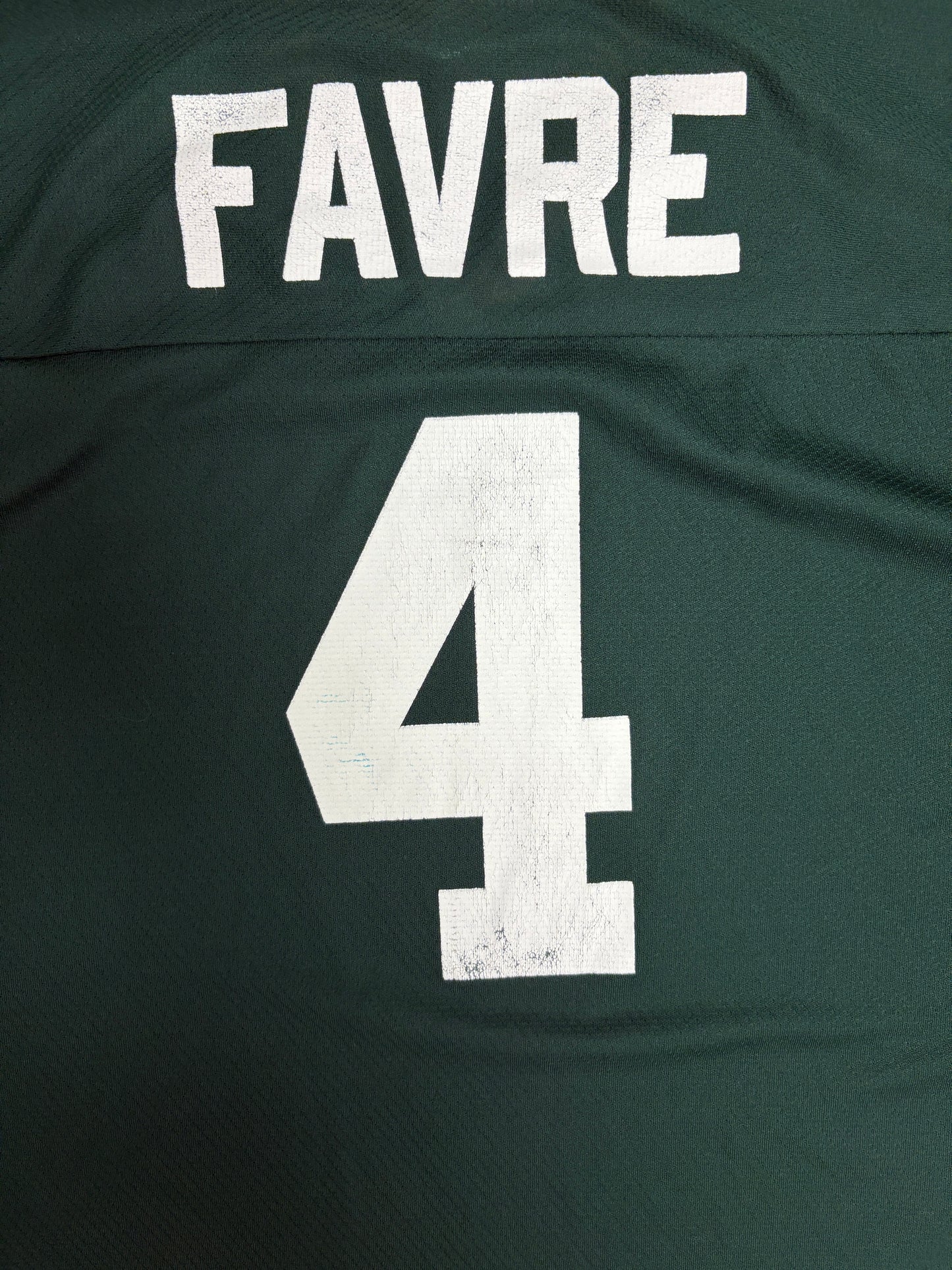 Green Bay Packers Brett Favre Football Jersey | Size X-Large | Vintage 1990s NFL Football Jersey |