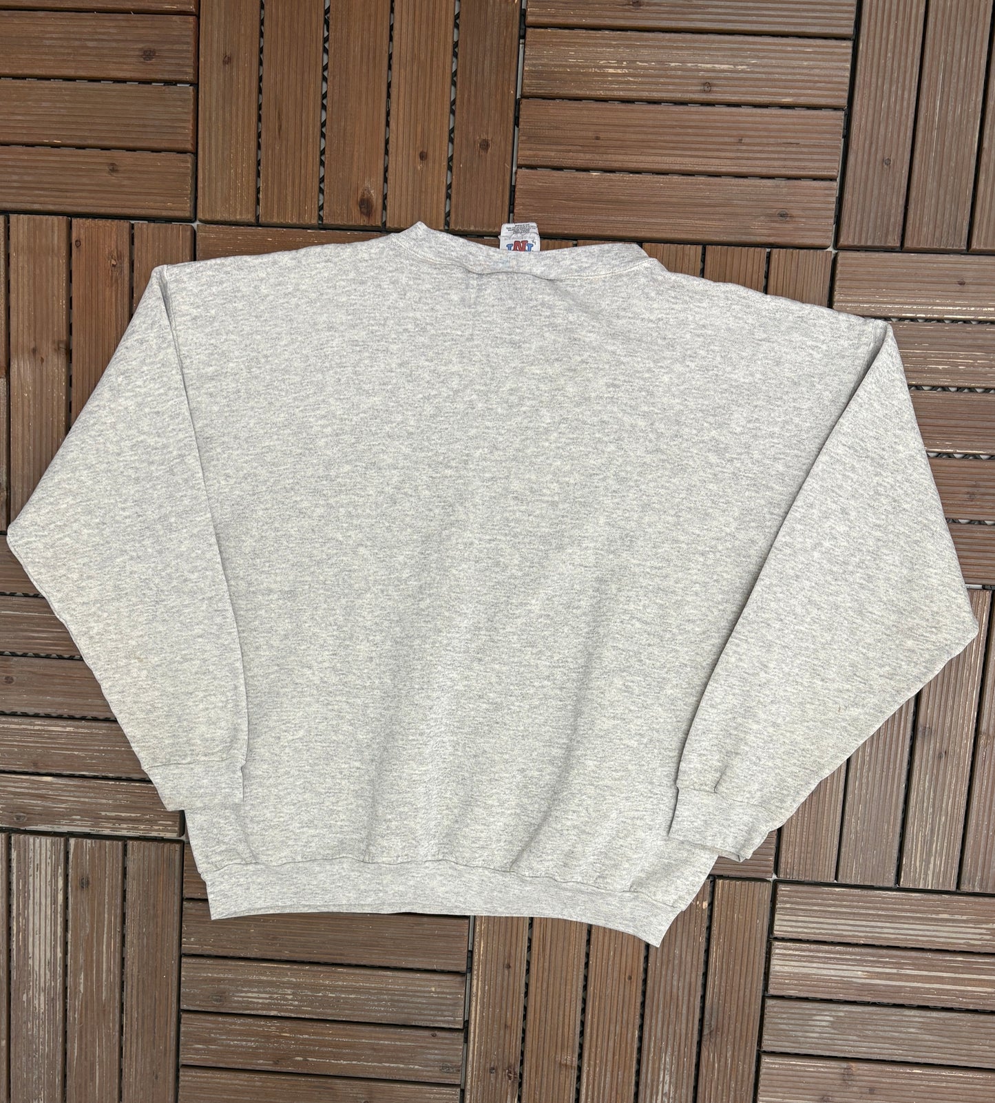 Detroit Red Wings Graphic Crewneck | Size XX-Large | Vintage 1990s NHL Hockey Grey Sweater |