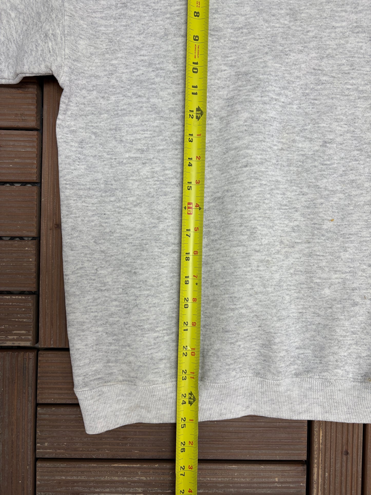 Atlanta Olympics '96 Graphic Crewneck | Size Large | Vintage 1990s Olympics Promotional Grey Sweater |