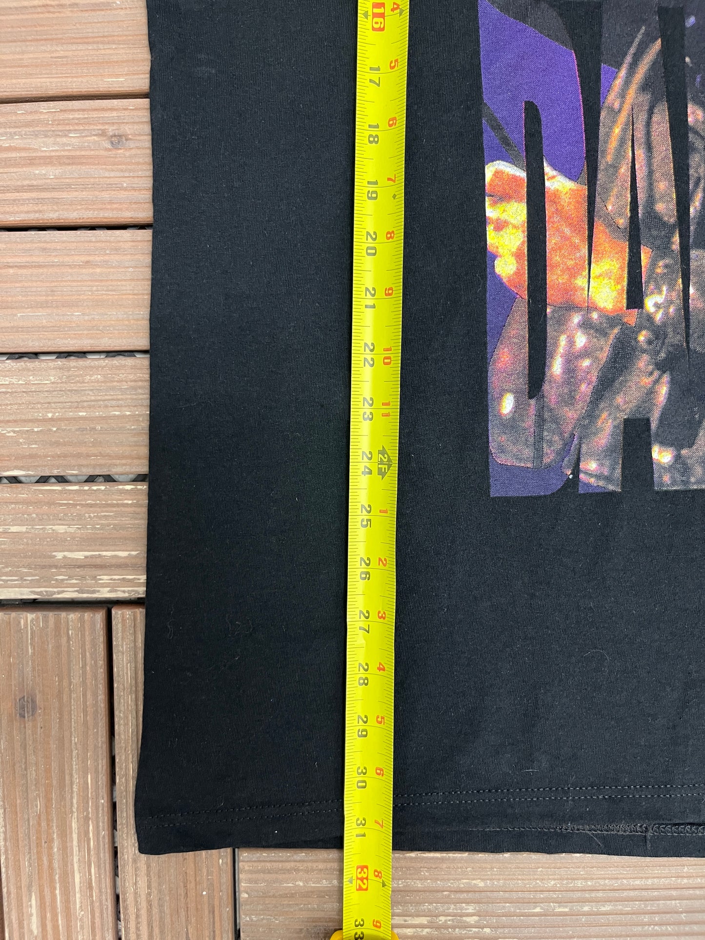 Roger Daltrey '94 Tour Graphic Tee | Size X-Large | Vintage 1990s Rock Music Black T-Shirt |