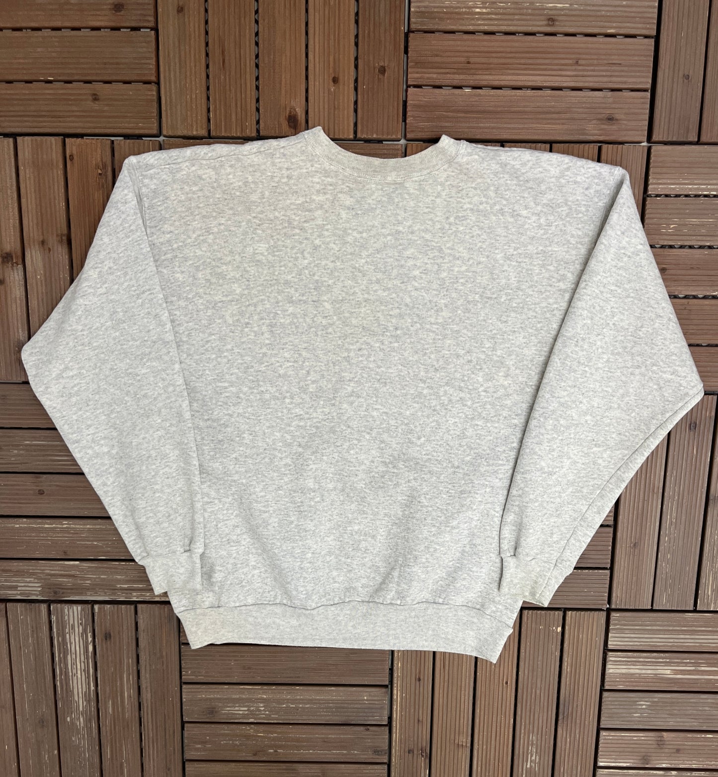 Cleveland Browns Graphic Crewneck | Size X-Large | Vintage 1990s NFL Football Grey Sweater |